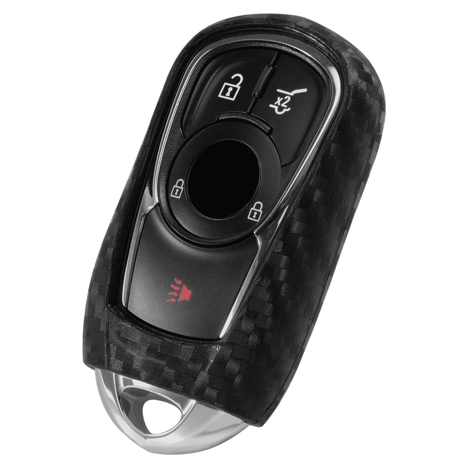 Funda de Llave Silicona Fibra de Carbono WORCAS Buick Universal