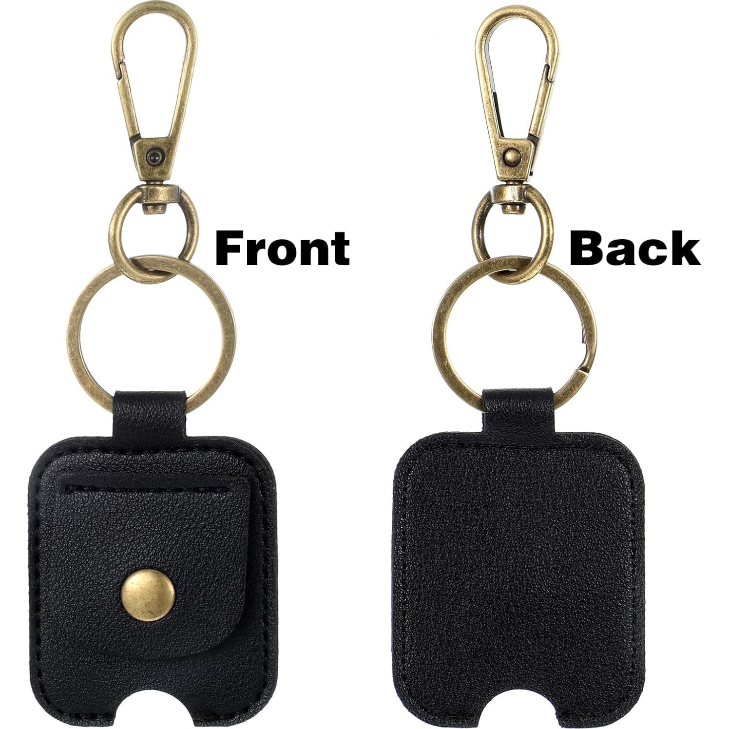 Funda de Llave de Coche Gjinxi PU Vintage 2 Pcs 13x4.5cm