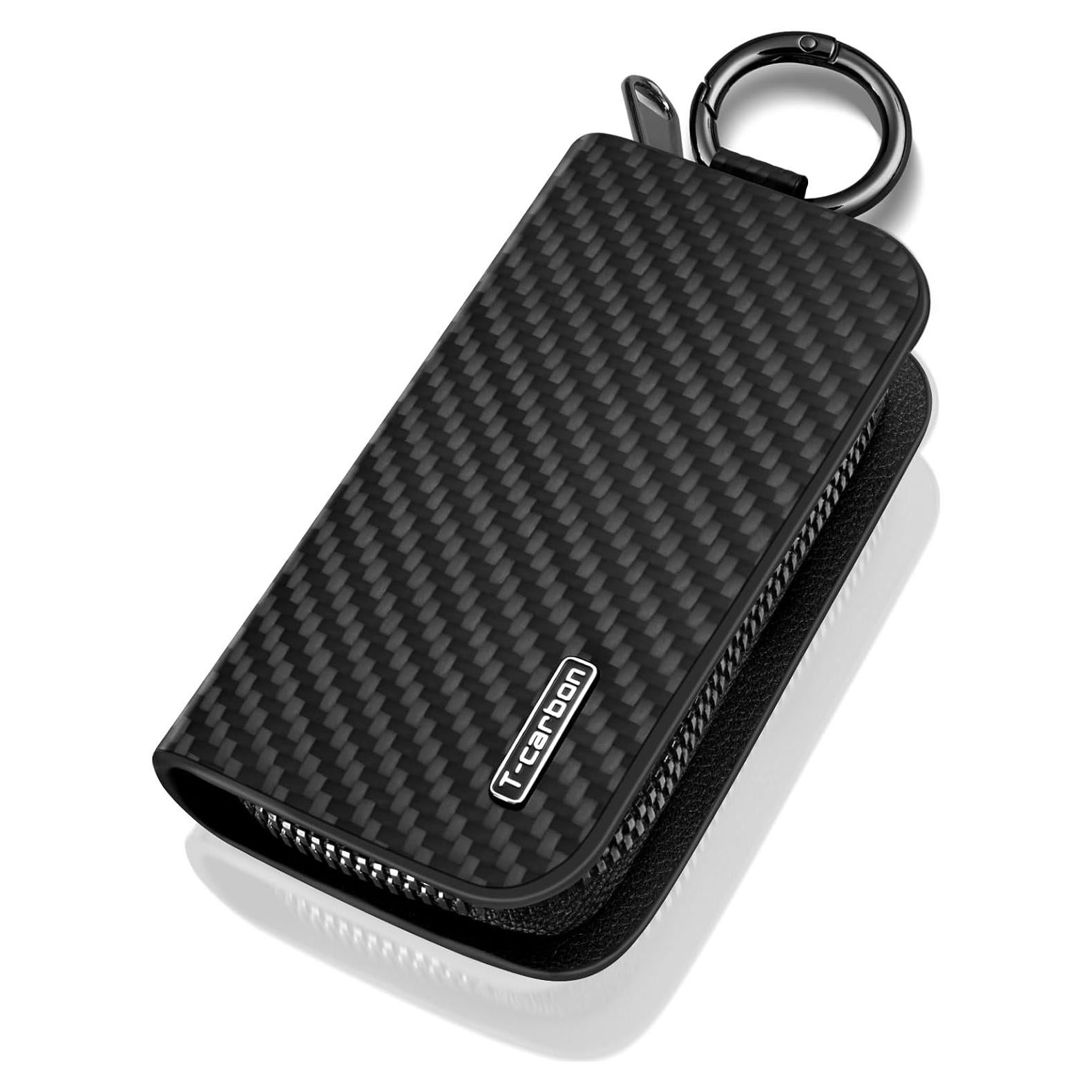 Funda de Llave de Coche T-carbon Universal de Fibra de Carbono