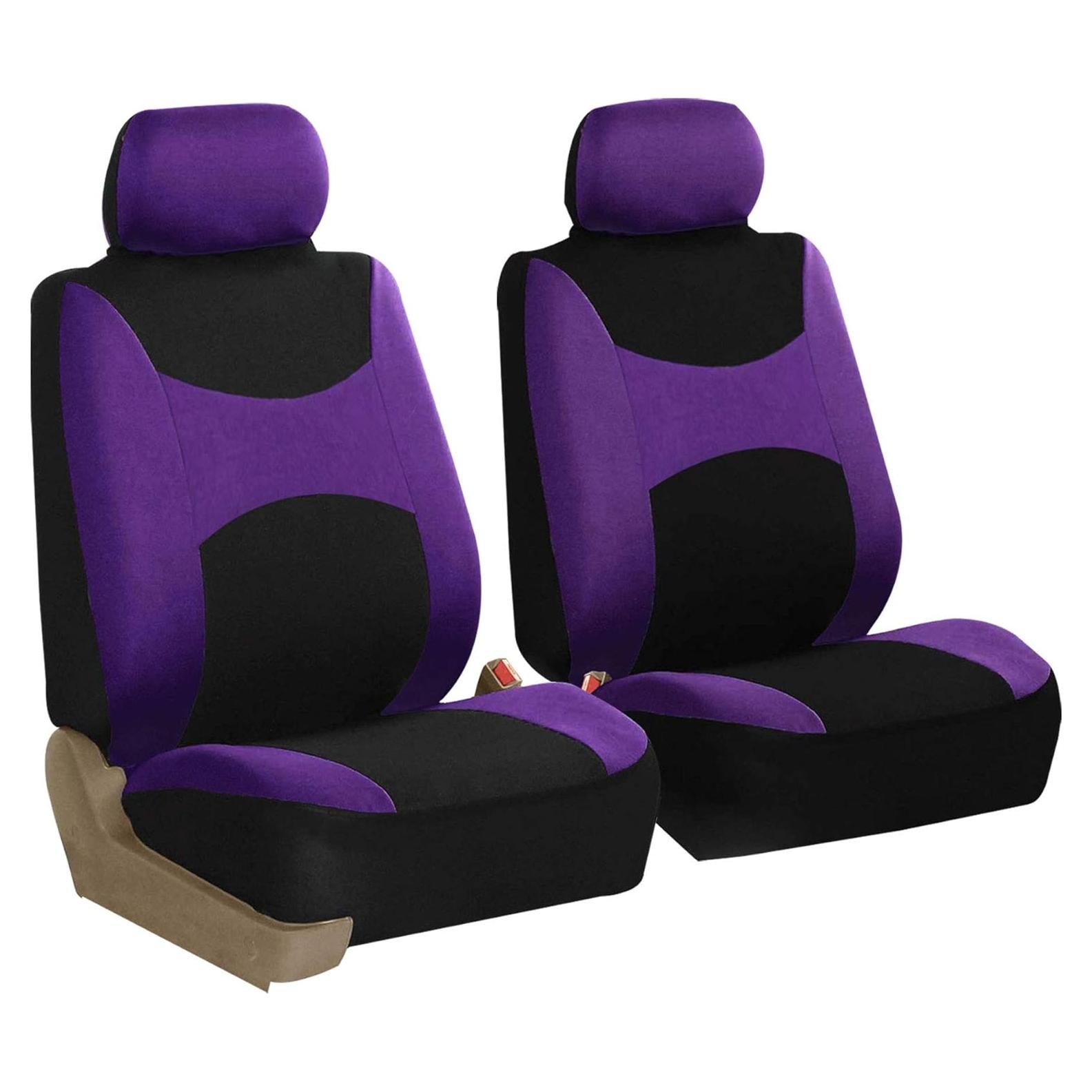 Cubiertas de Asiento de Automóvil TLH Frontal Universal Púrpura