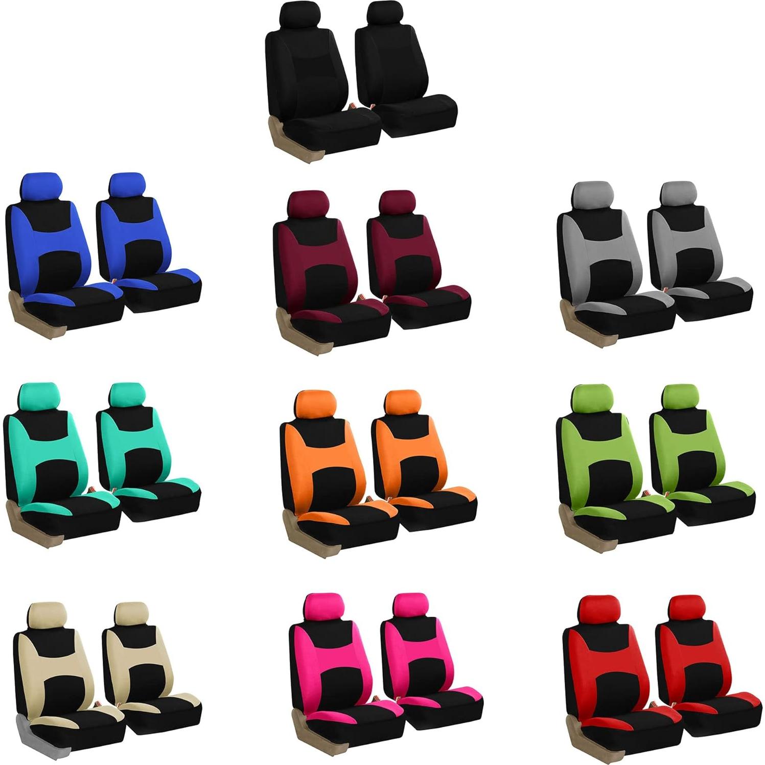 Cubiertas de Asiento de Automóvil TLH Frontal Universal Púrpura