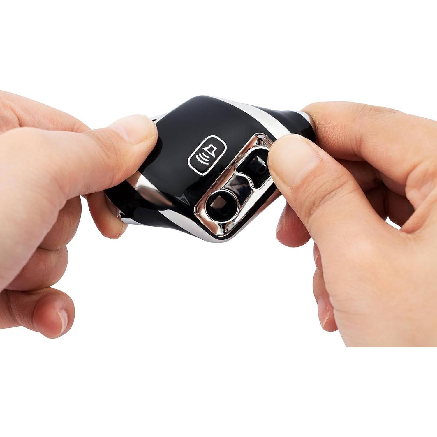 Cubierta de Llavero Ford F150 F250 F350 1998-2010 TPU Negro