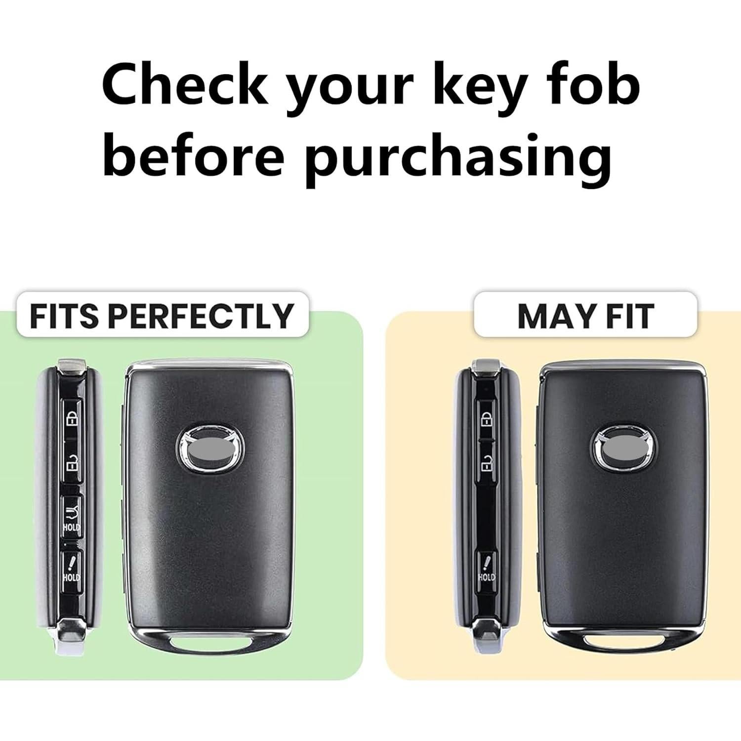 Funda Protectora de Llave Mazda 3, 6, CX-3, CX-5, 2020-2024