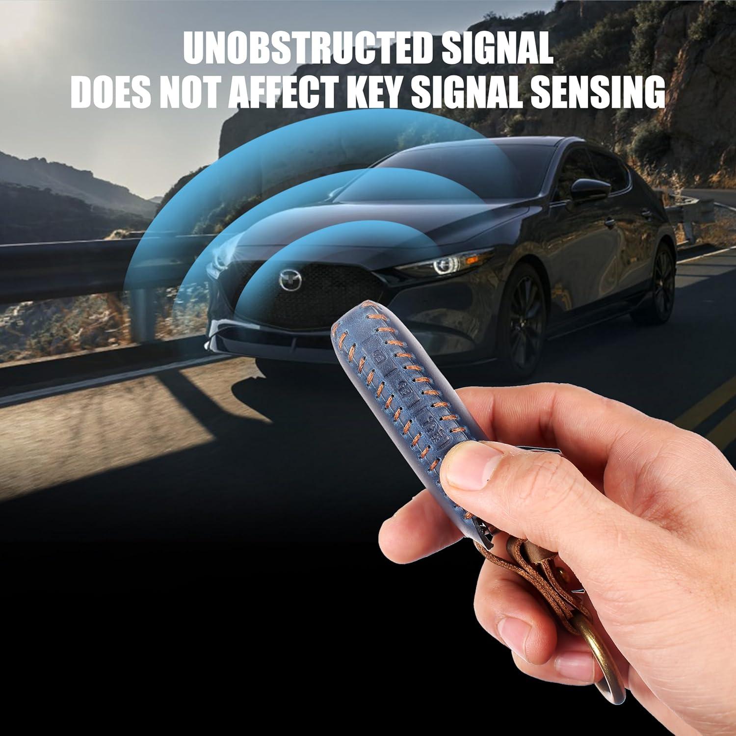 Funda Protectora de Llave Mazda 3, 6, CX-3, CX-5, 2020-2024