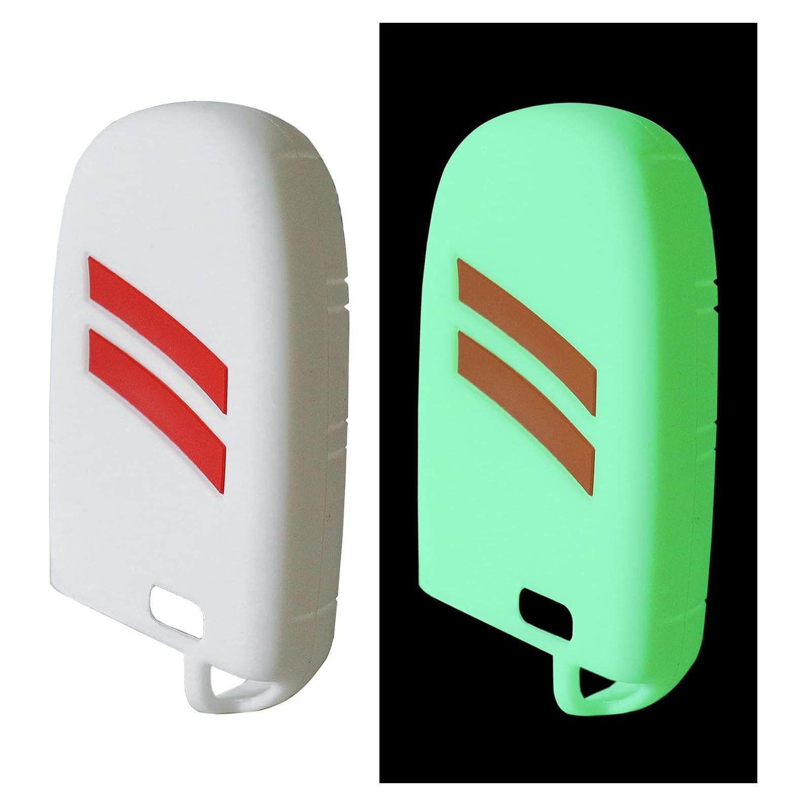 Funda de Llave de Silicona YOSRTER para Dodge 5 Botones