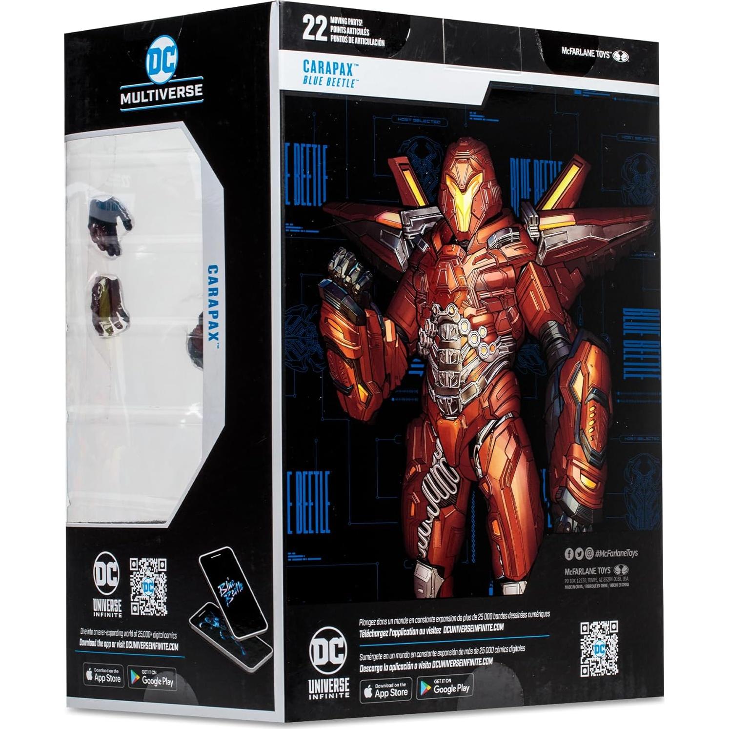 Mega Figura Carapax McFarlane Toys DC Multiverse 30.48 cm