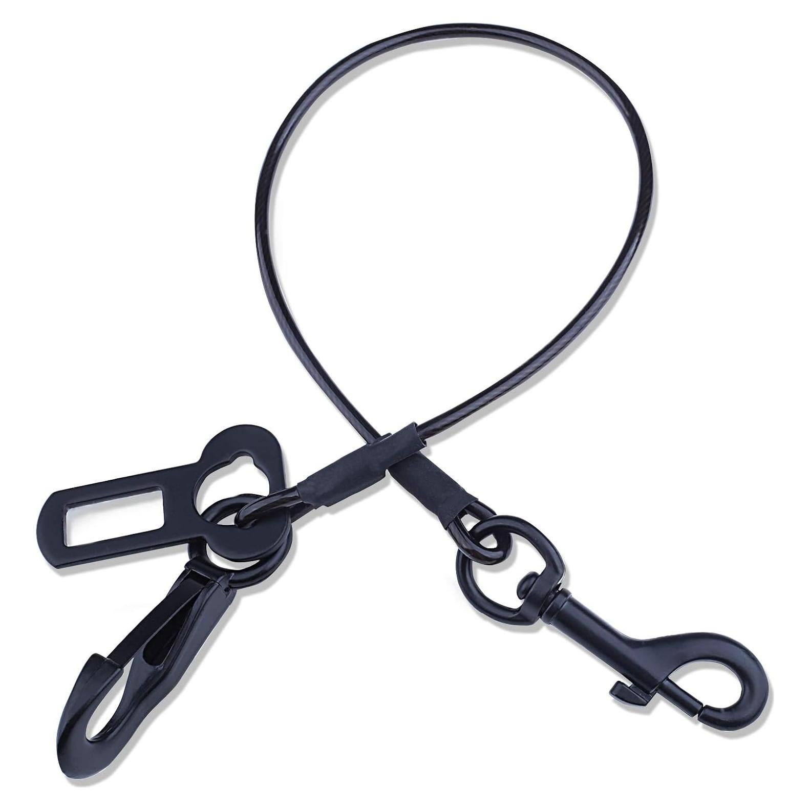 Cinturón de Seguridad para Perros VIVAGLORY 84.92 cm Negro