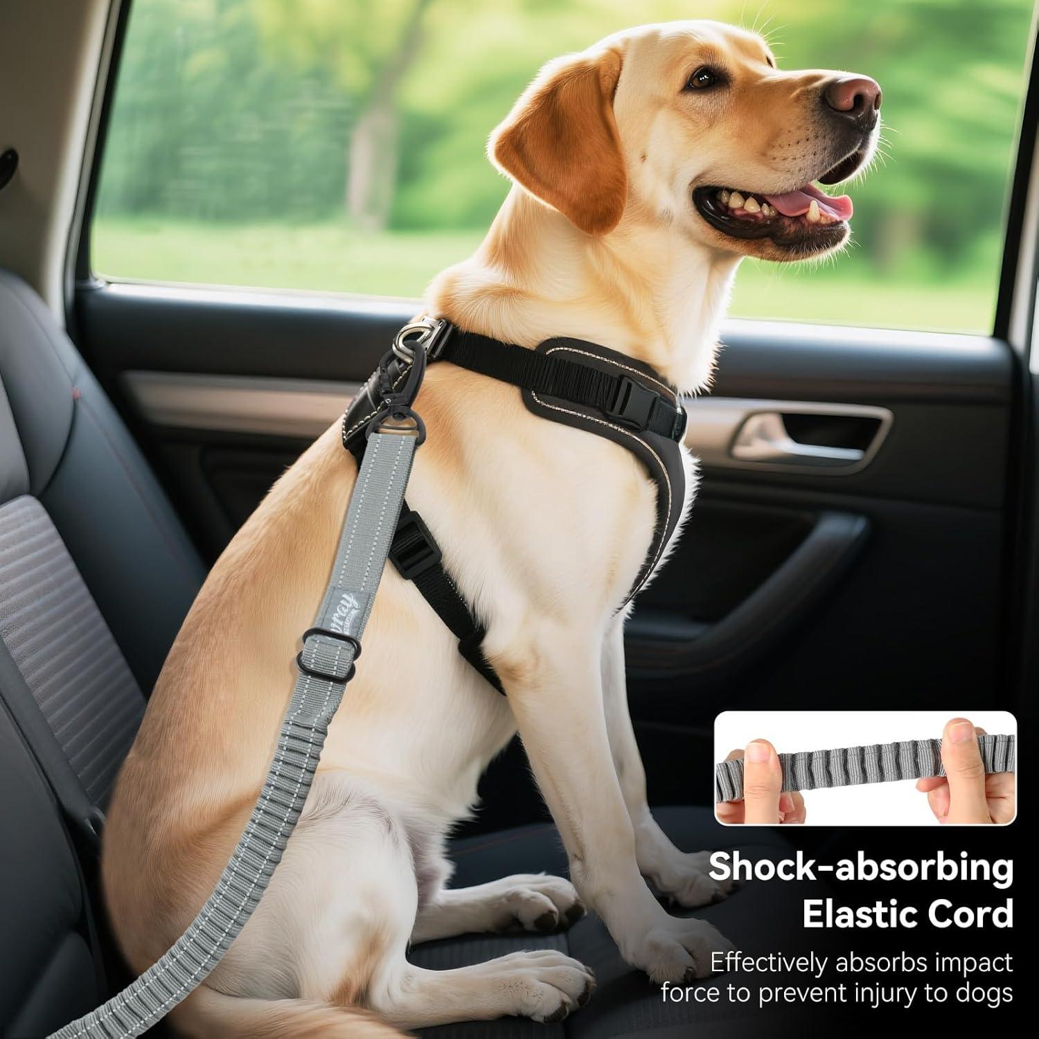 Cinturón de Seguridad para Perros Tivray Ajustable 68-82cm