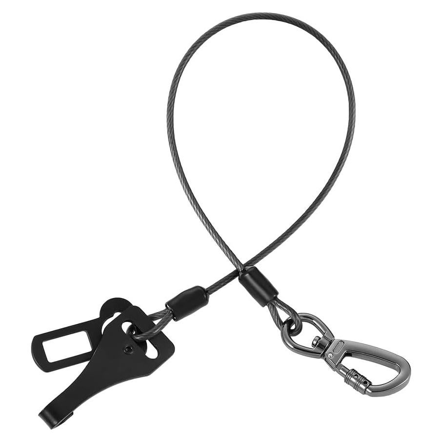 Cinturón de Seguridad para Perros Mi Metty 60cm Negro 3-en-1