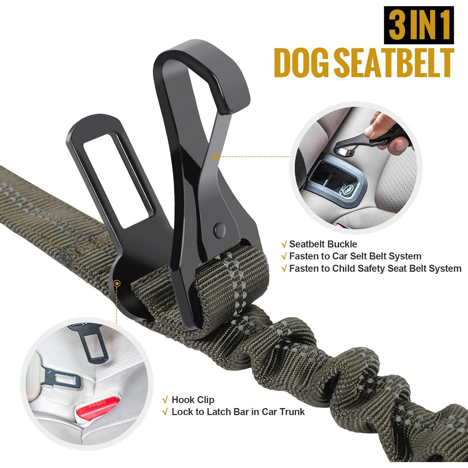 Correa Táctica Bungee OneTigris para Perros Medianos y Grandes