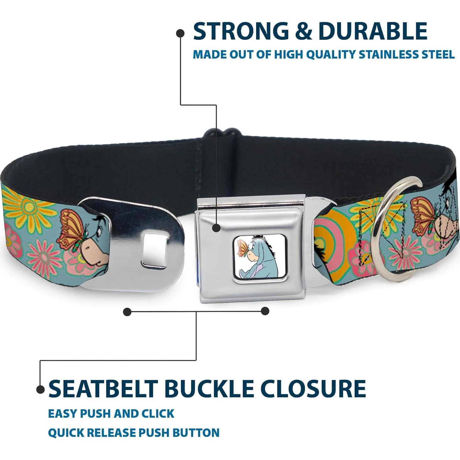 Collar para Perros Disney Buckle-Down Winnie Pooh 38-61 cm