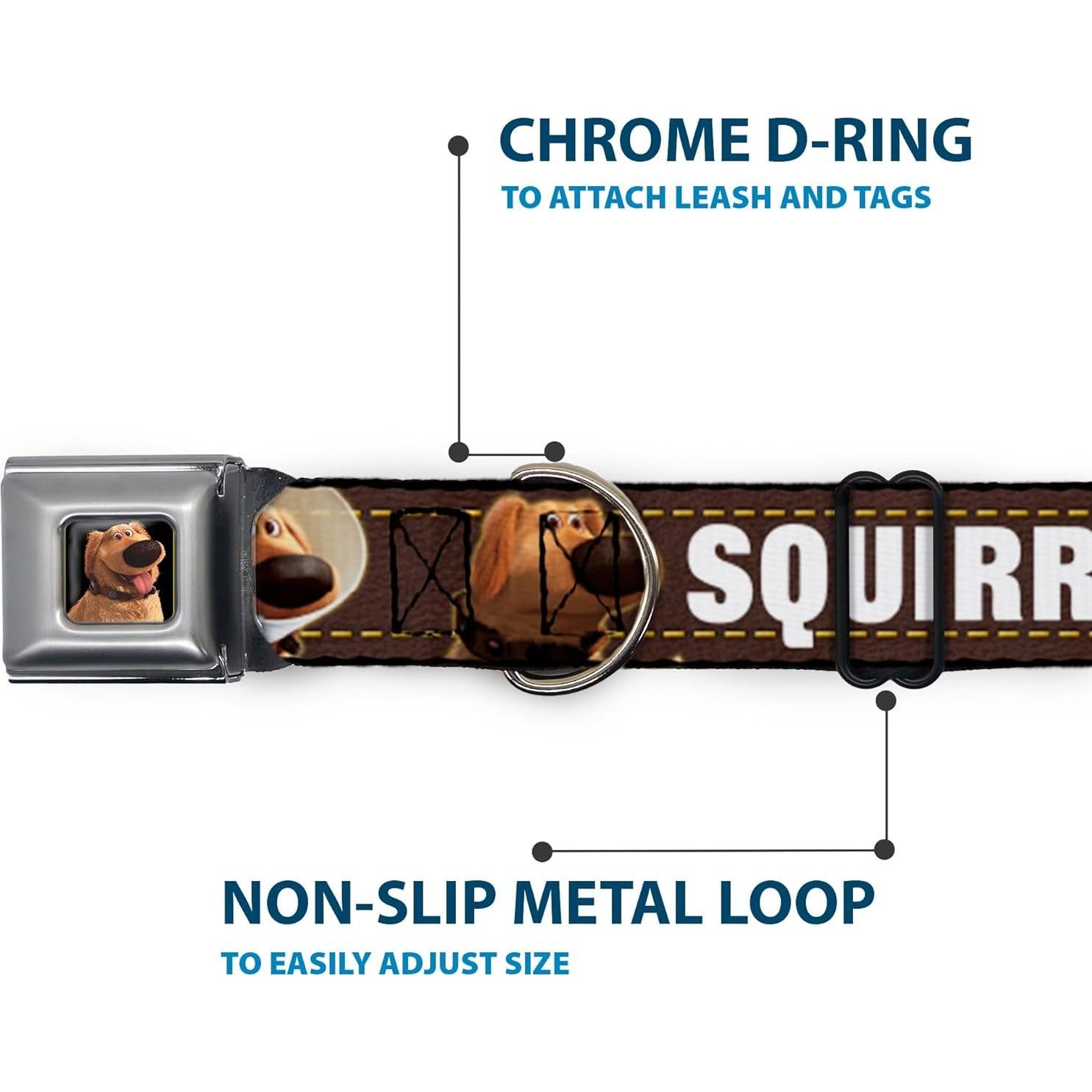 Collar de Perro Buckle-Down Dug 3 Poses 15-66 cm Marrón Amarillo Blanco