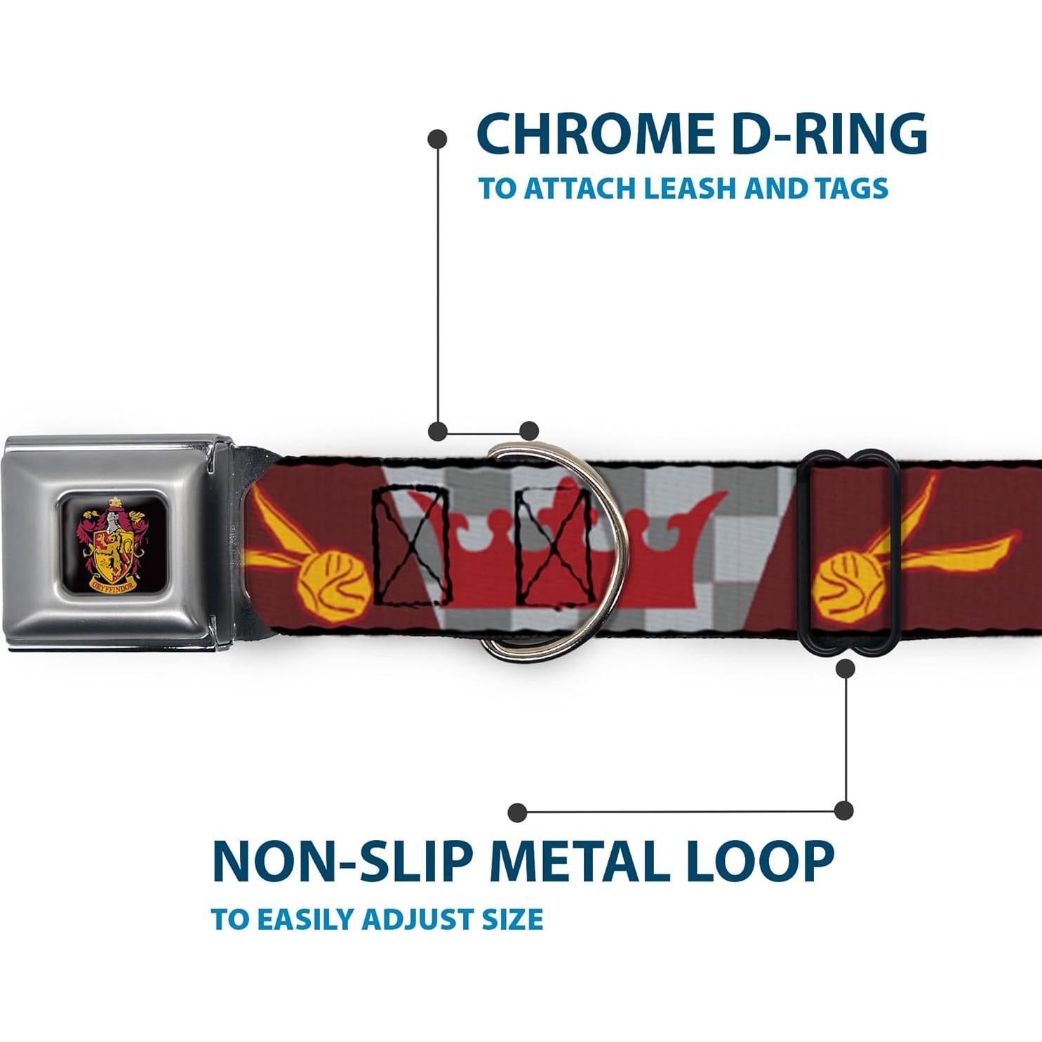 Collar para Perro Warner Bros. Gryffindor 38-61 cm