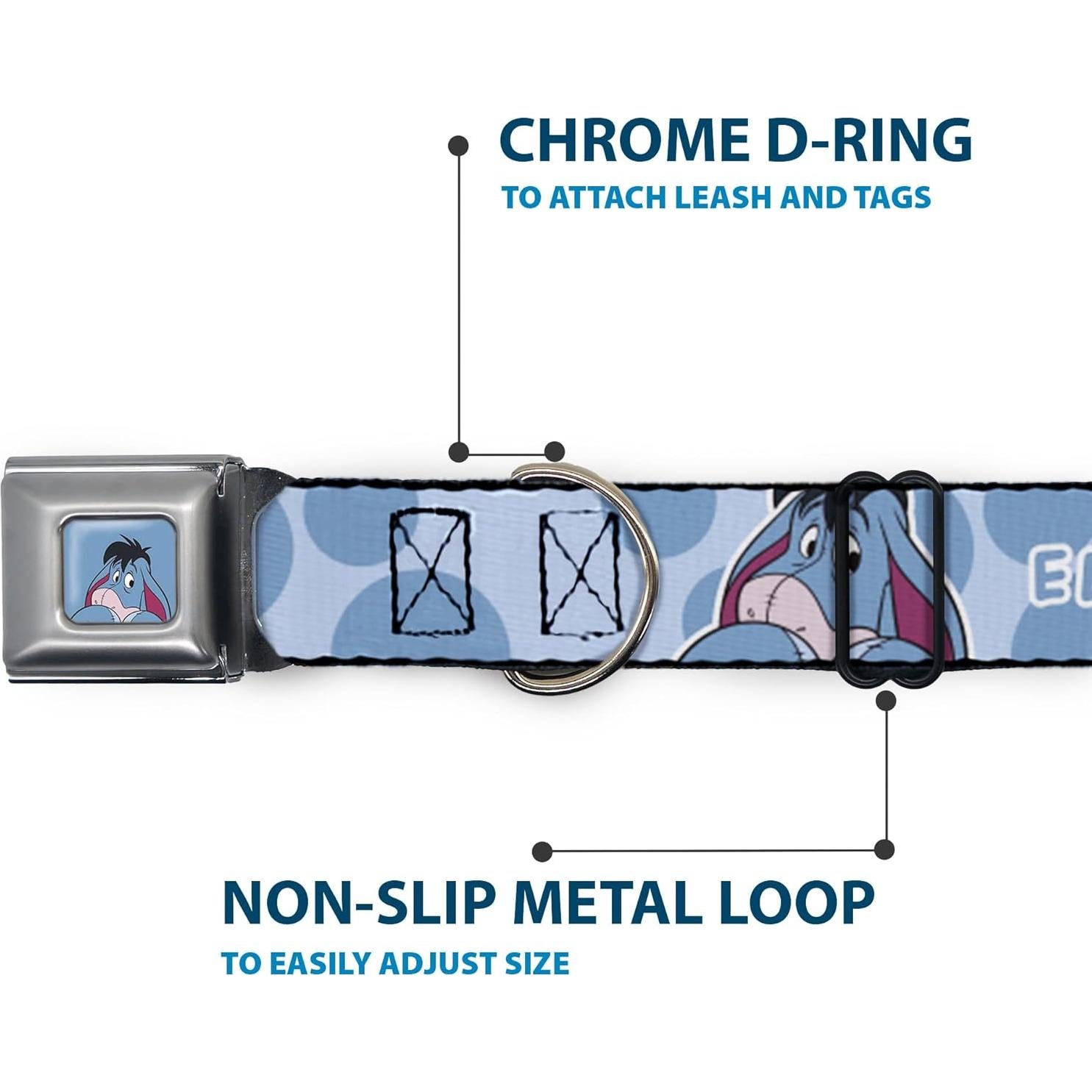 Collar para Perros Disney Buckle-Down Winnie Pooh 11-16.5"