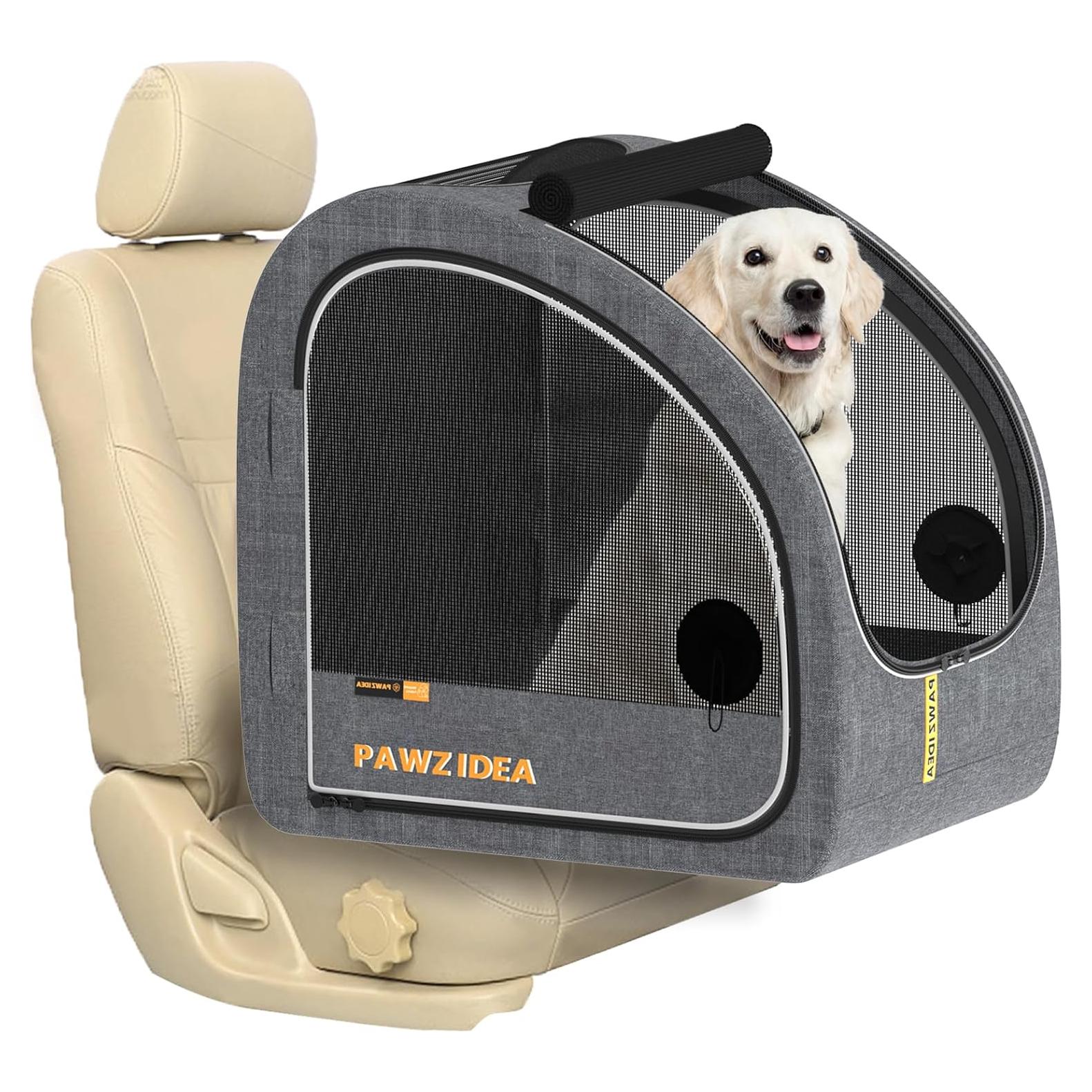 Jaula Portátil para Perros PAWZIDEA Grande 68.6x48.3x71.1cm