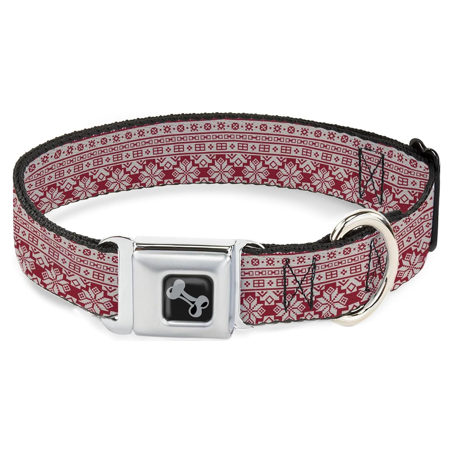 Collar para Perros Buckle-Down 33-43 cm con Hebilla de Seguridad