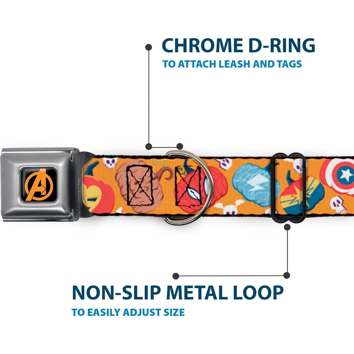 Collar para Perro Marvel Avengers Naranja 50.8-78.7 cm