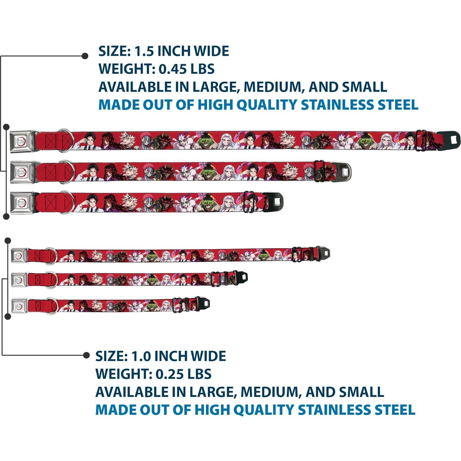 Collar para Perros Aniplex de 24.1 a 33 cm con Hebilla de Seguridad