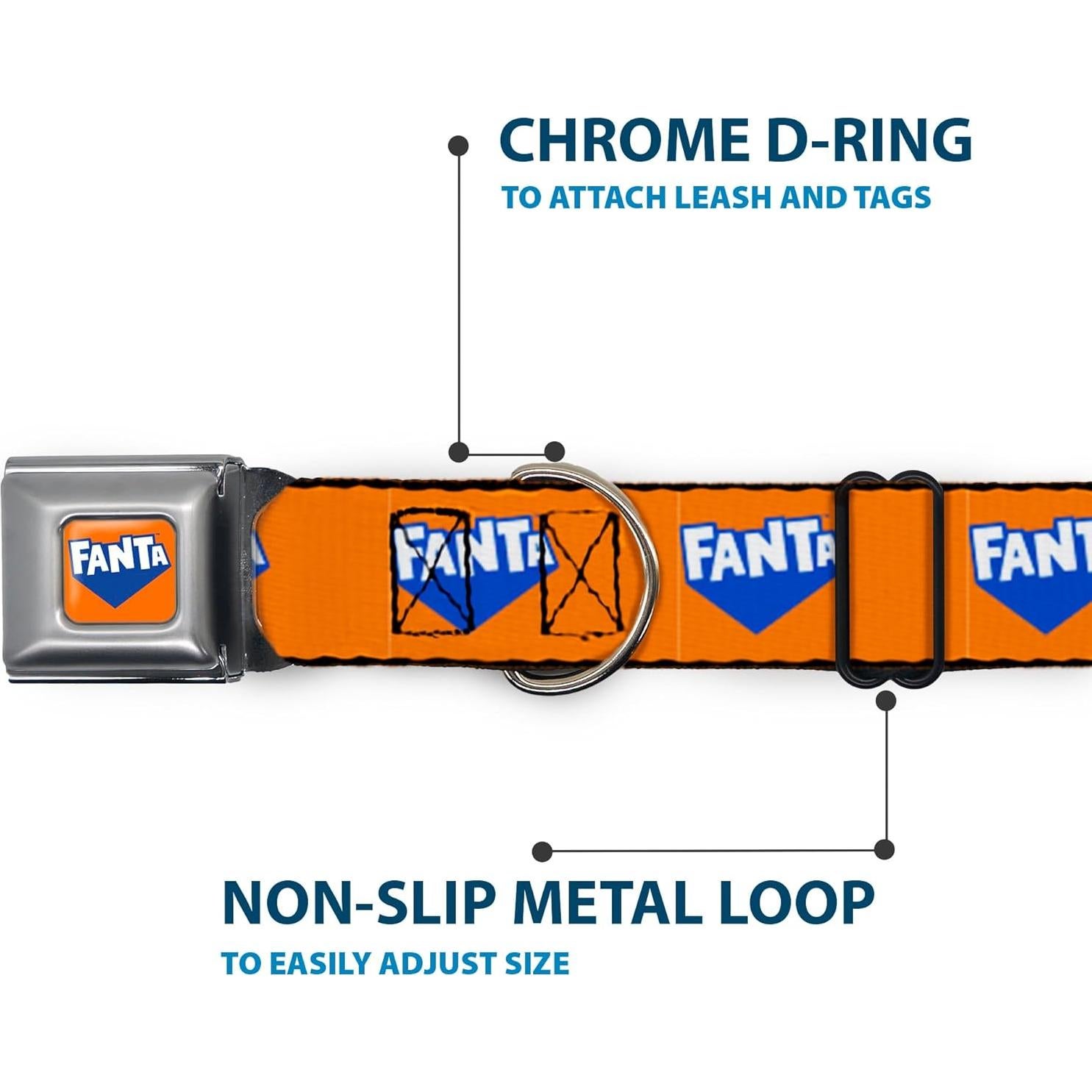 Collar para Perro The Coca-Cola Company 38-61 cm Hebilla Seguridad