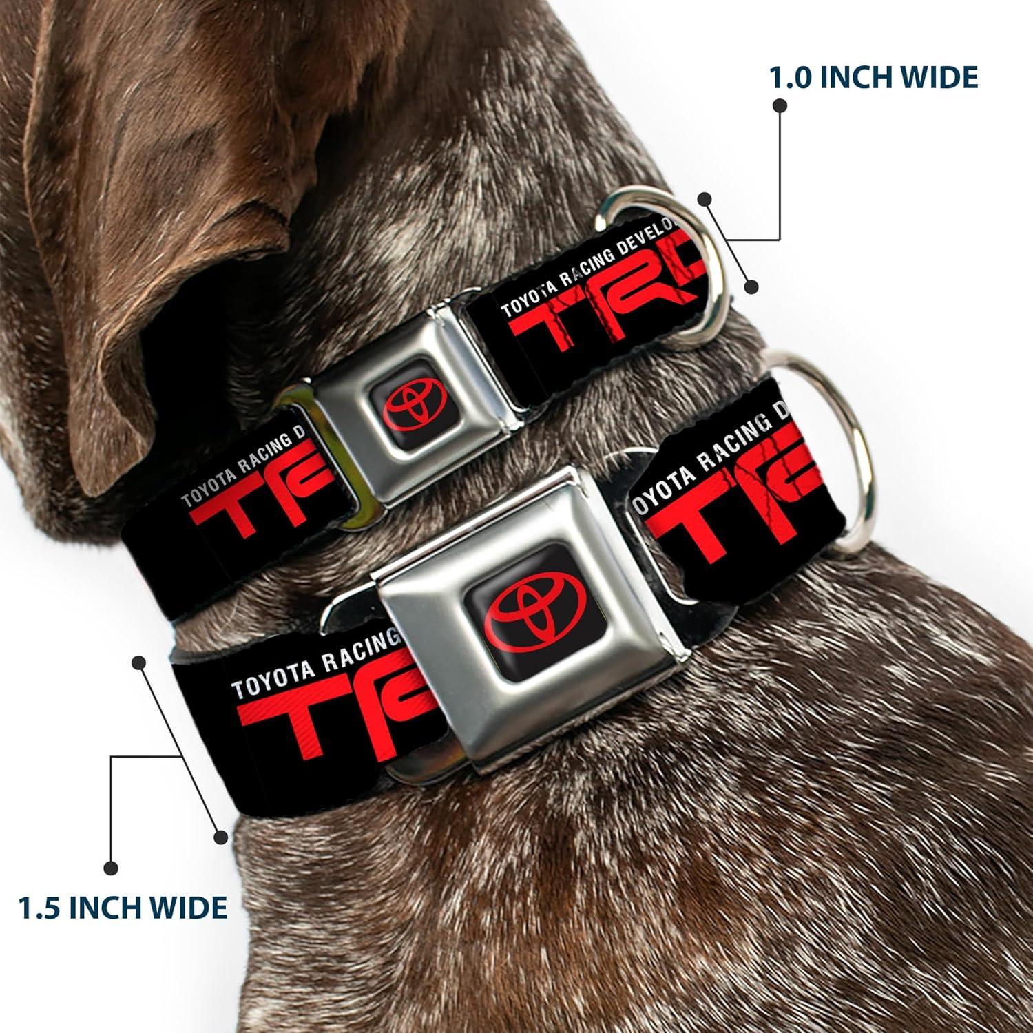 Collar para Perros Toyota TRD con Hebilla de Seguridad 38-61 cm