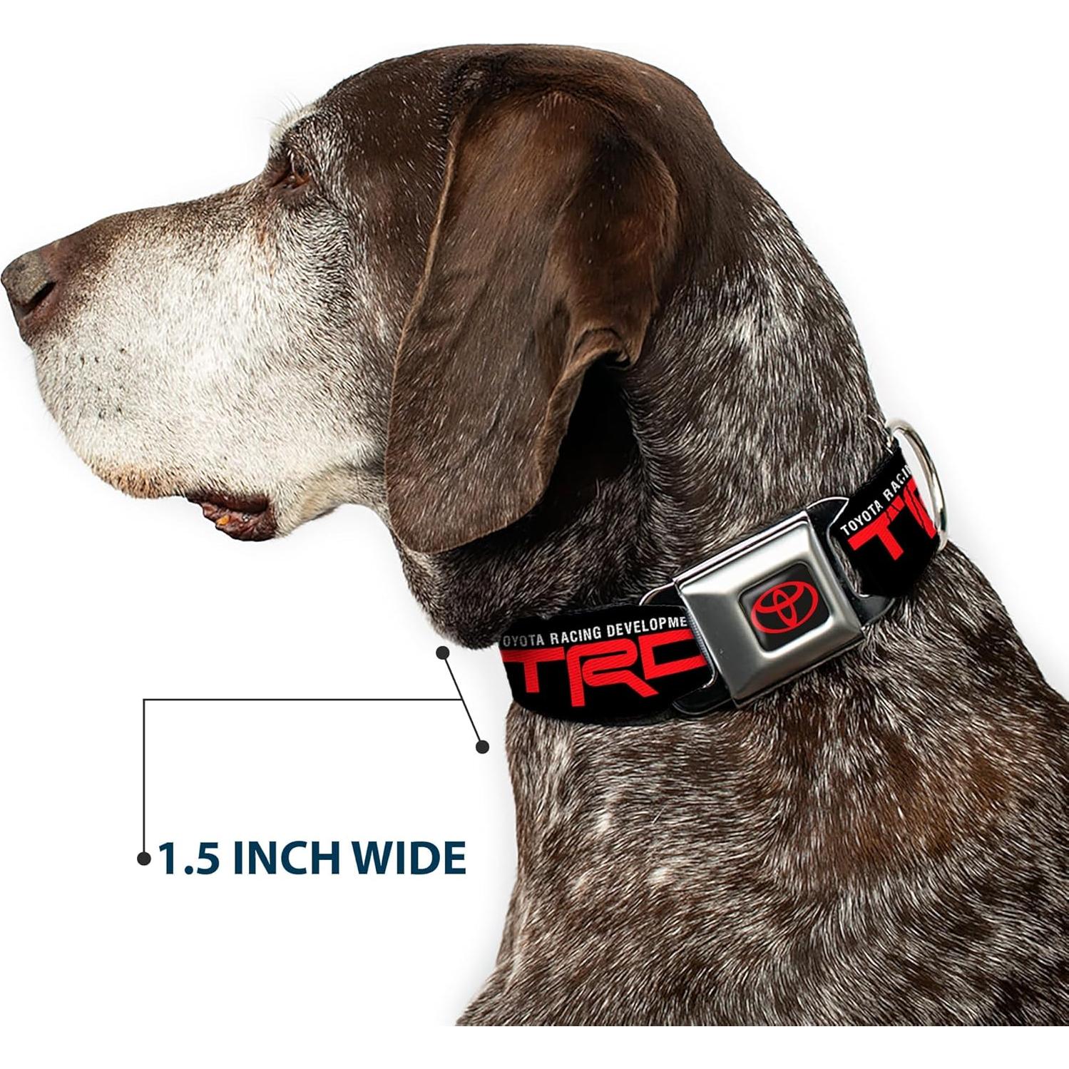 Collar para Perros Toyota TRD con Hebilla de Seguridad 38-61 cm