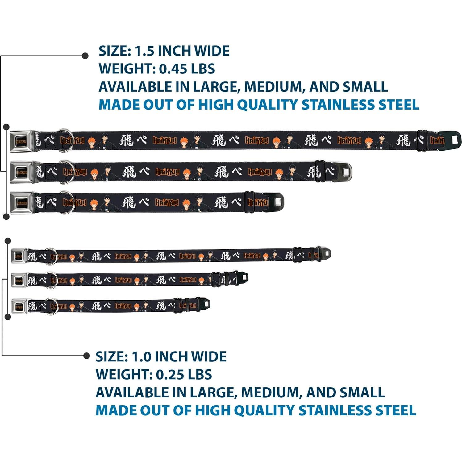 Collar para Perro Crunchyroll con Hebilla de Seguridad 38-61 cm