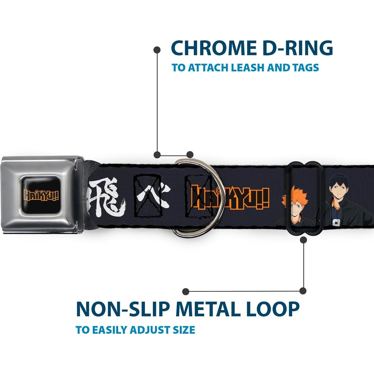 Collar para Perro Crunchyroll con Hebilla de Seguridad 38-61 cm