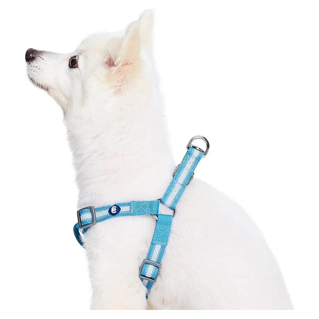 Arnés Reflectante Blueberry Pet Pequeño Azul Cielo 41.91-54.61 cm
