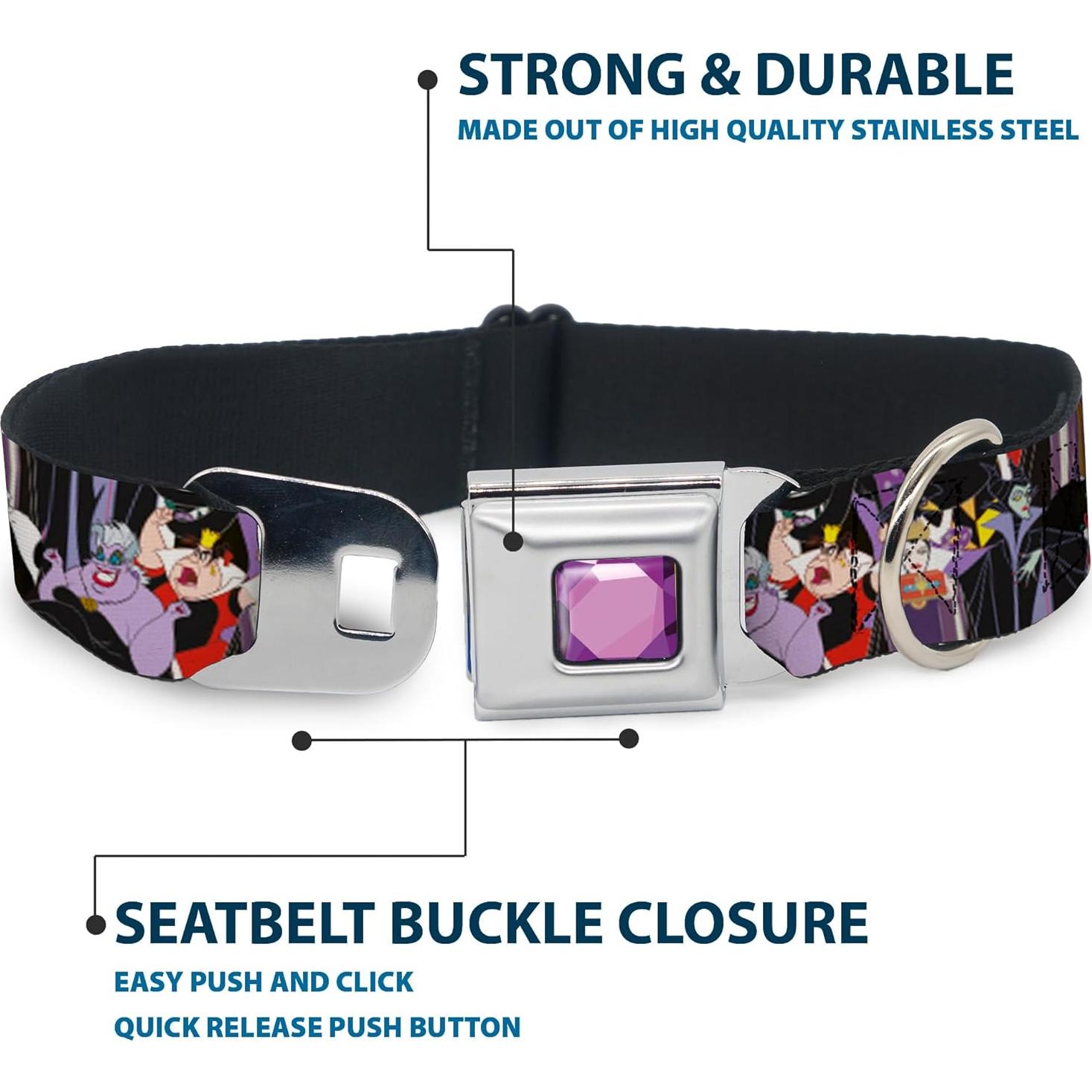 Collar de Perro Buckle-Down Disney 23-38 cm con Hebilla