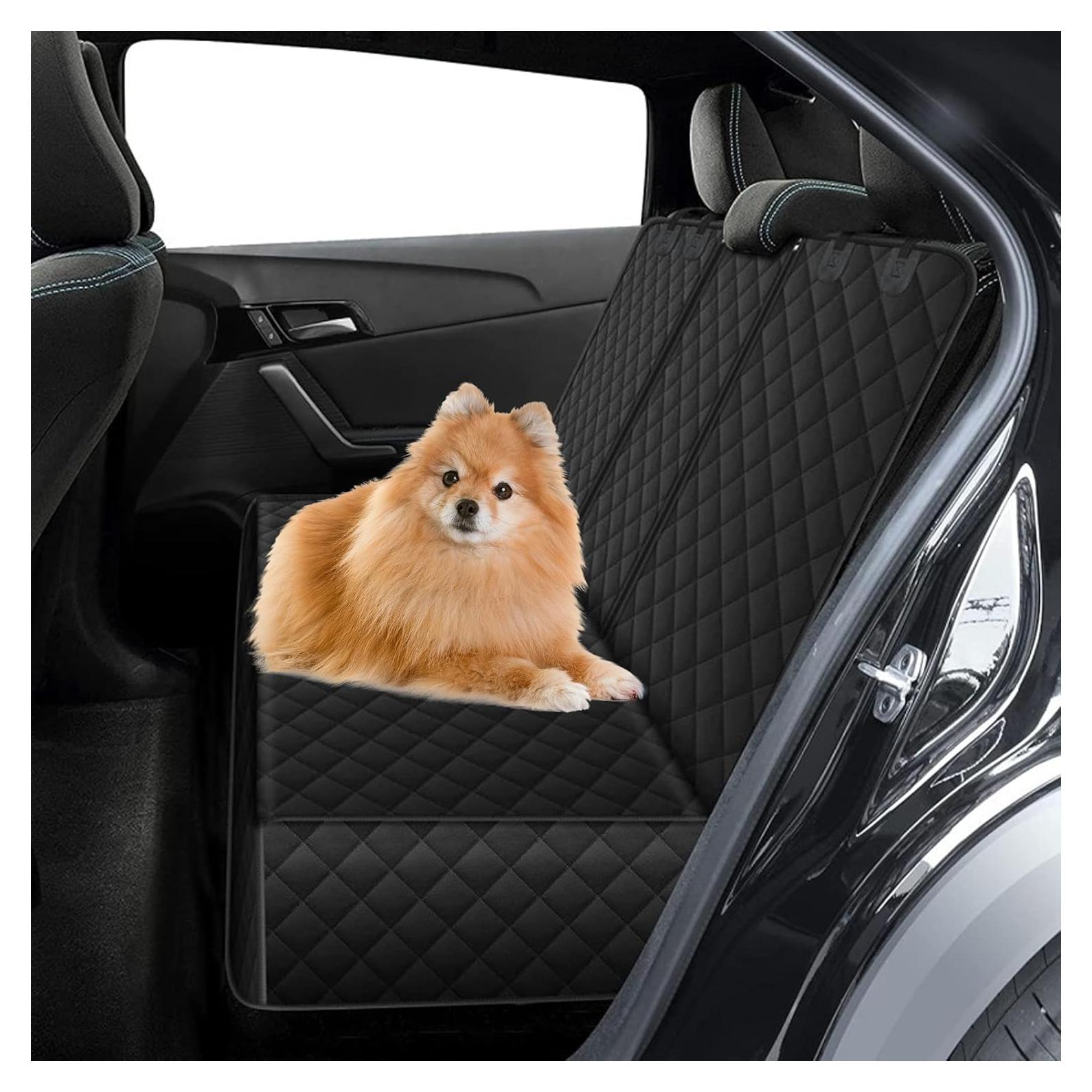 Funda de Asiento para Perros Alieemo Universal Impermeable Negra