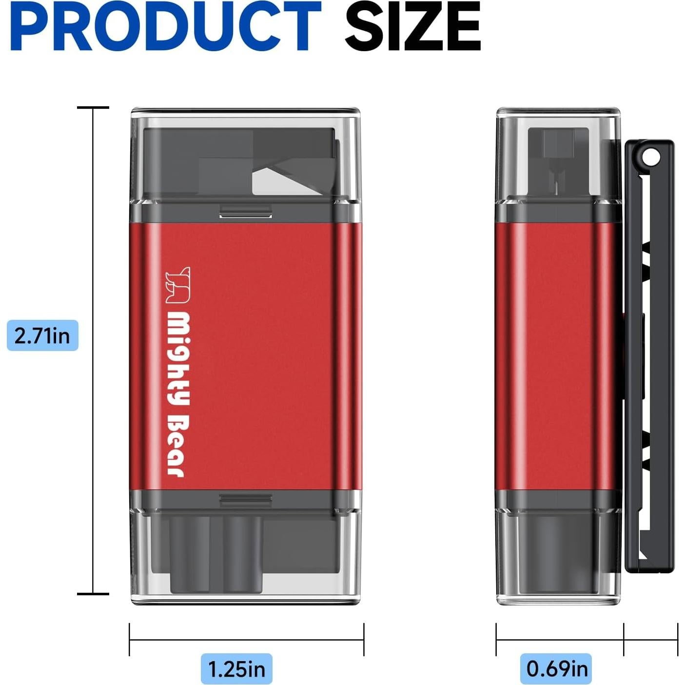 Paquete de 2 Rompedores de Ventanas y Cortadores de Cinturón MightY Bear