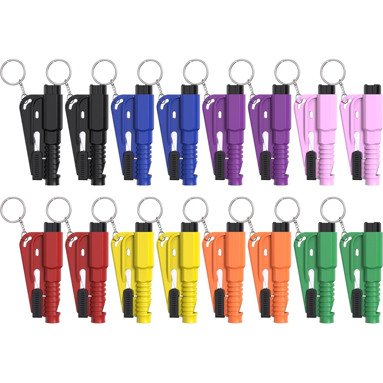 Herramienta de Escape 3 en 1 Fonestuff - Rompe Ventanas y Cortador de Cinturón