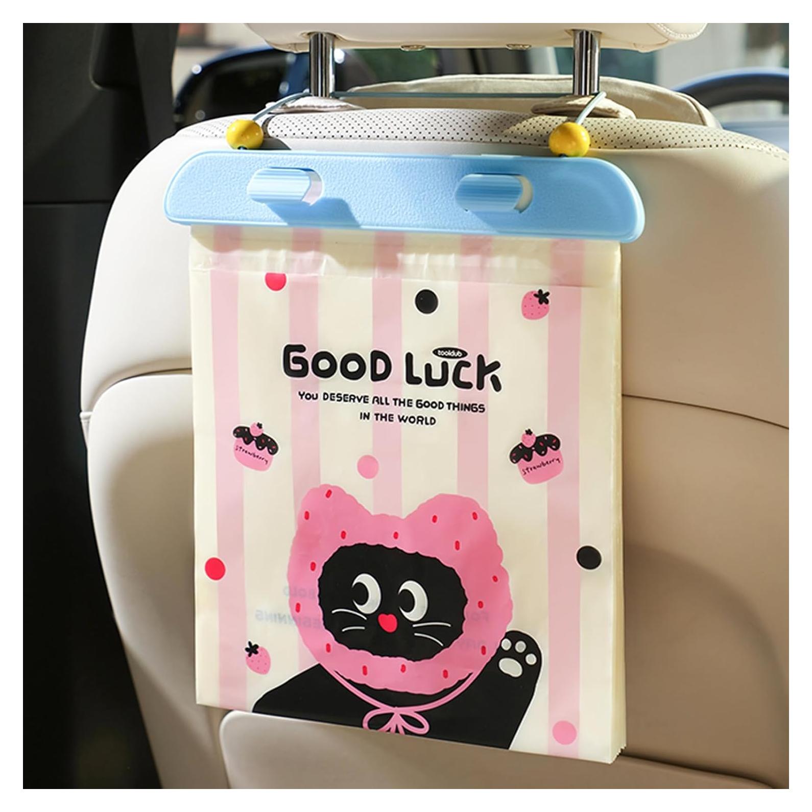 Bolsa de Basura Desechable para Auto Accmor 20 Pcs Rosa