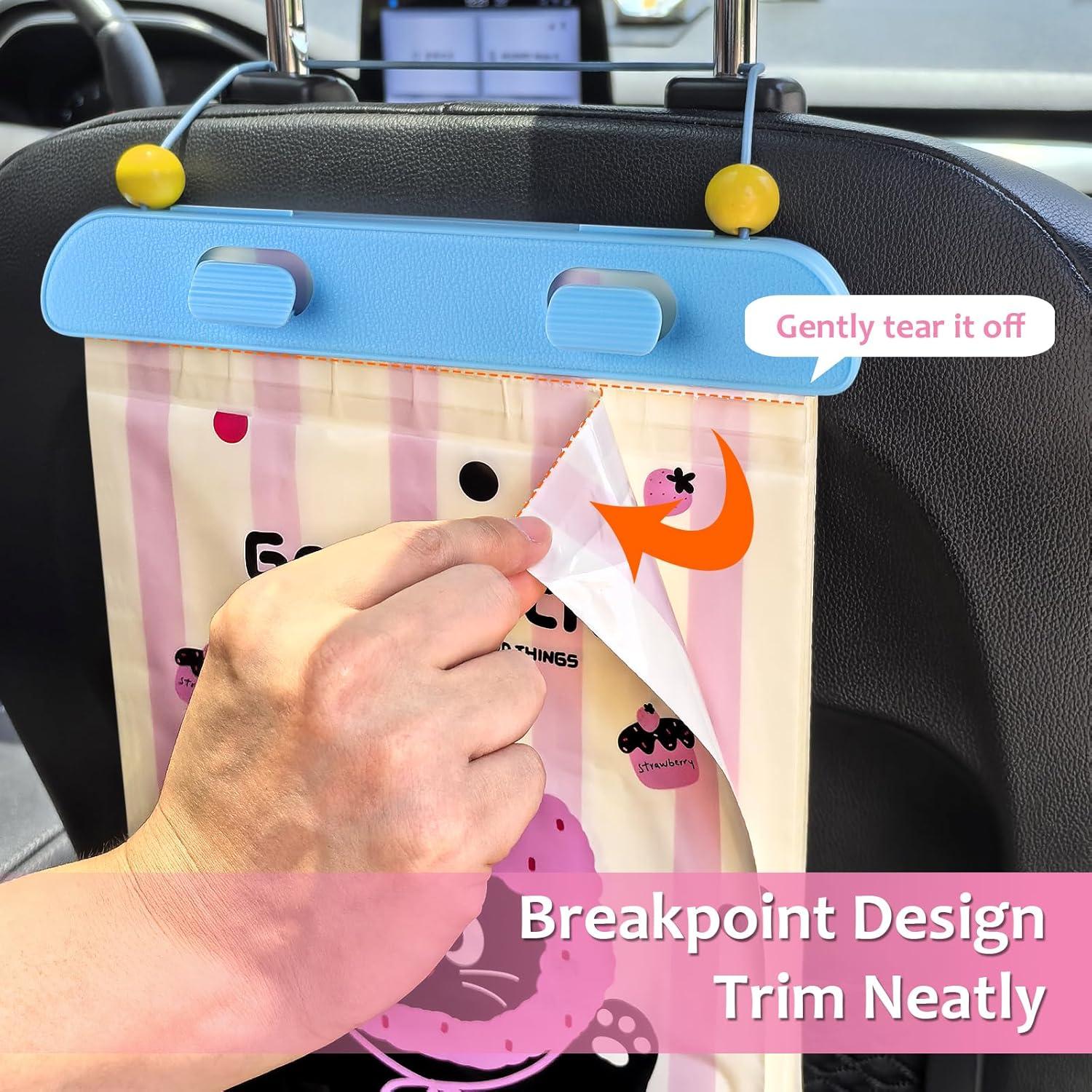 Bolsa de Basura Desechable para Auto Accmor 20 Pcs Rosa