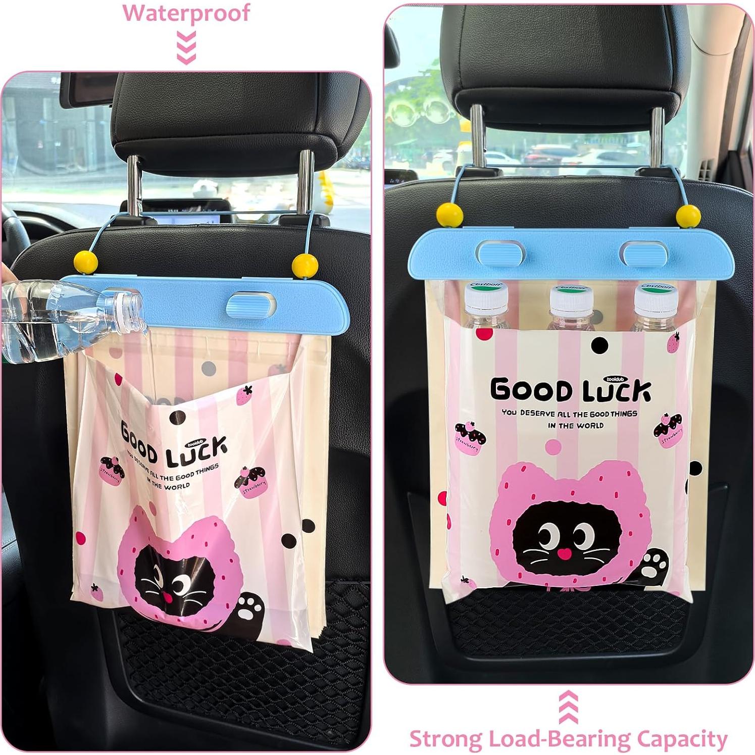 Bolsa de Basura Desechable para Auto Accmor 20 Pcs Rosa