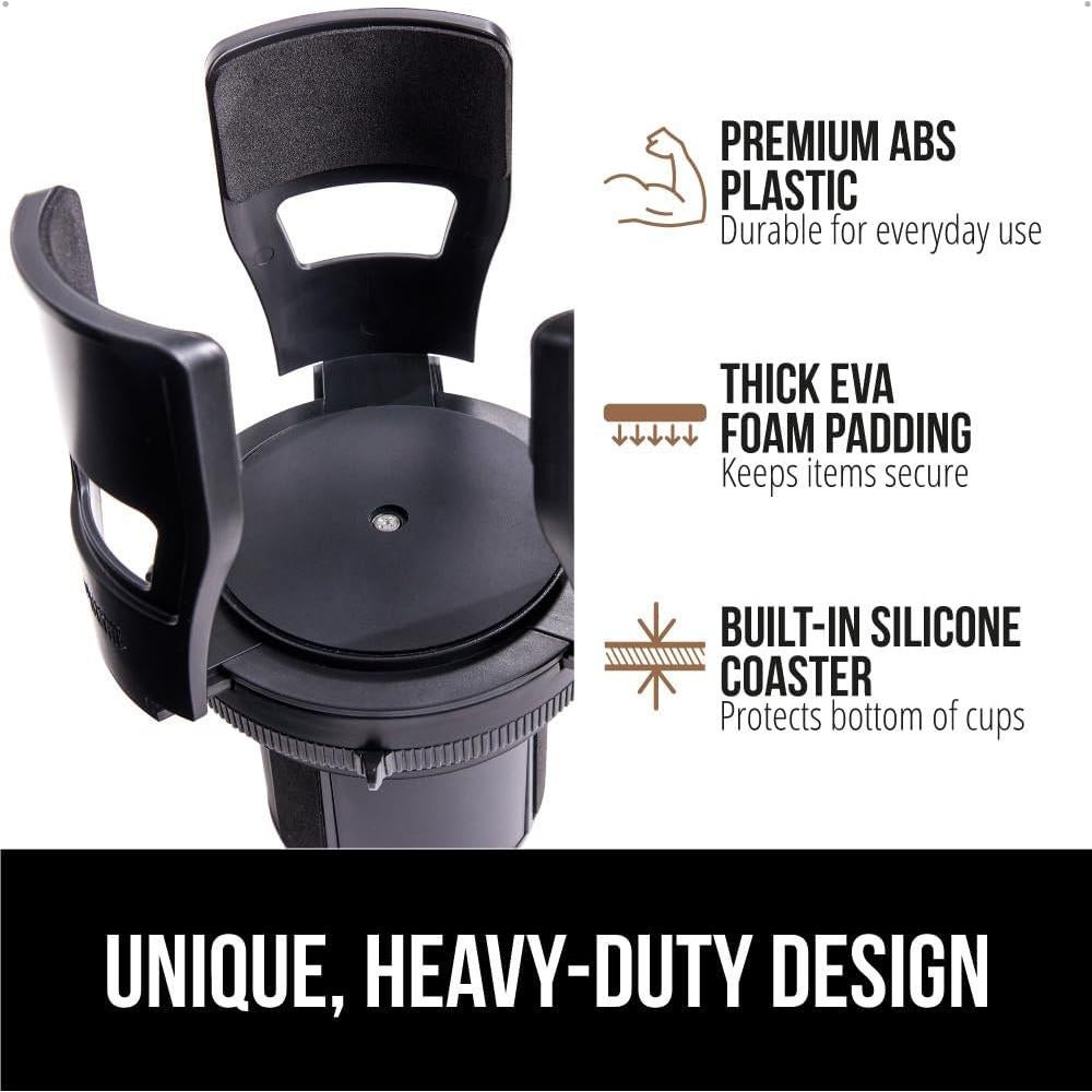 Expansor de Porta Vasos Gorilla Grip Negro Ajustable 18-48oz