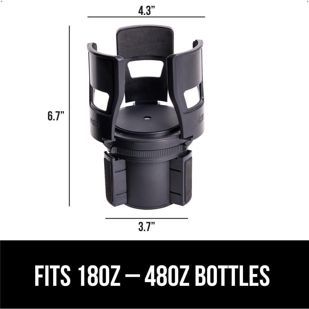 Expansor de Porta Vasos Gorilla Grip Negro Ajustable 18-48oz