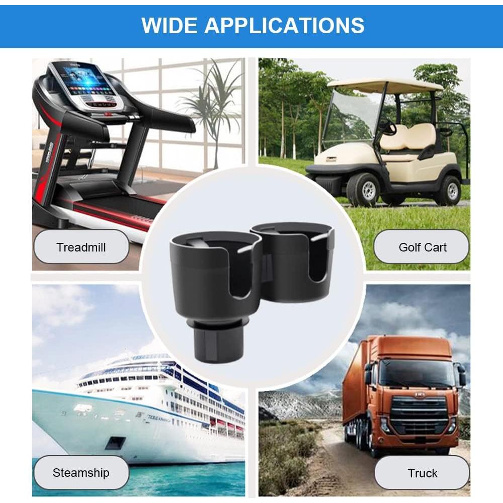 Soporte para Tazas Duales JINKEY 2 en 1 Ajustable Gris