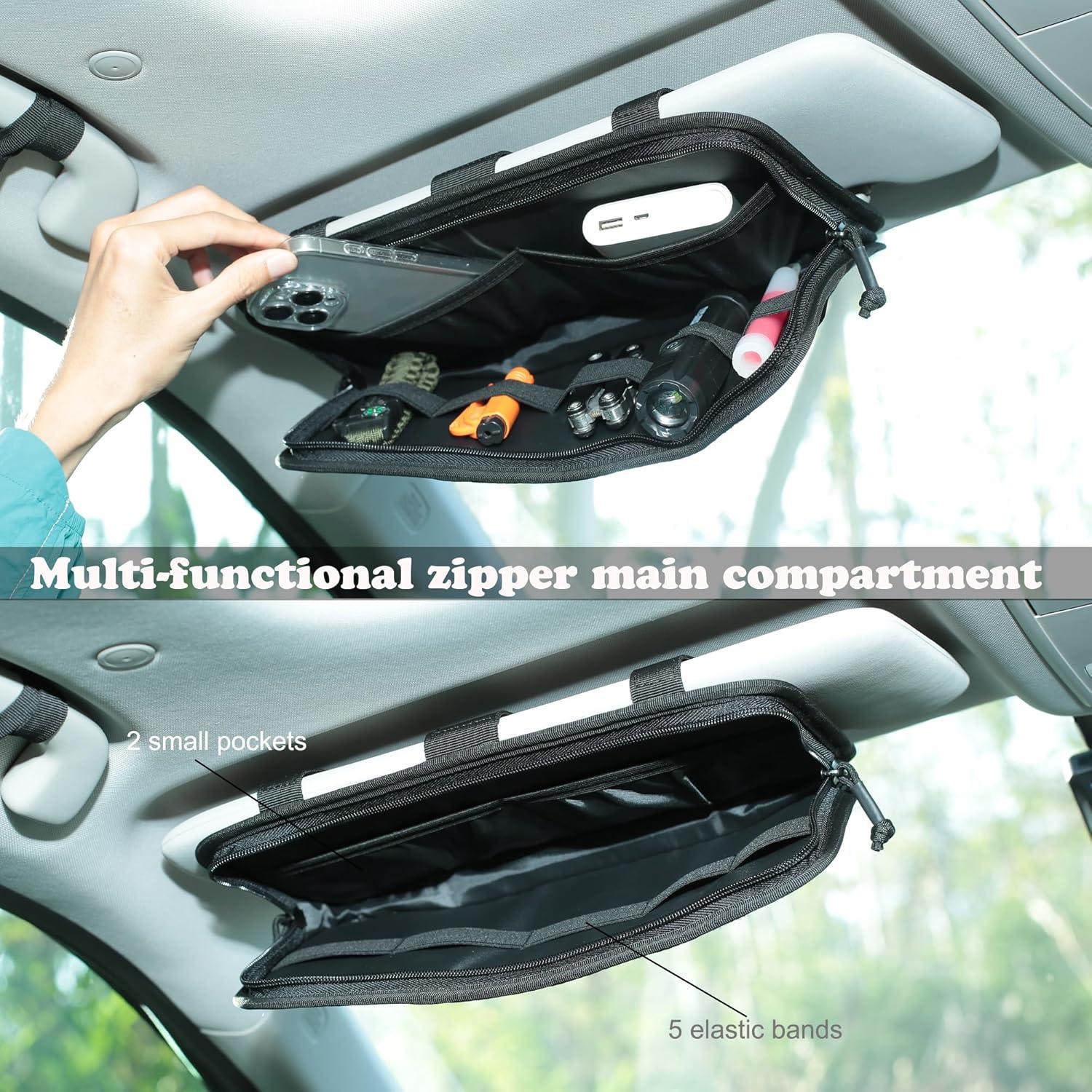 Organizador de Visera de Coche Molle Katadem CSV-C 34x19cm