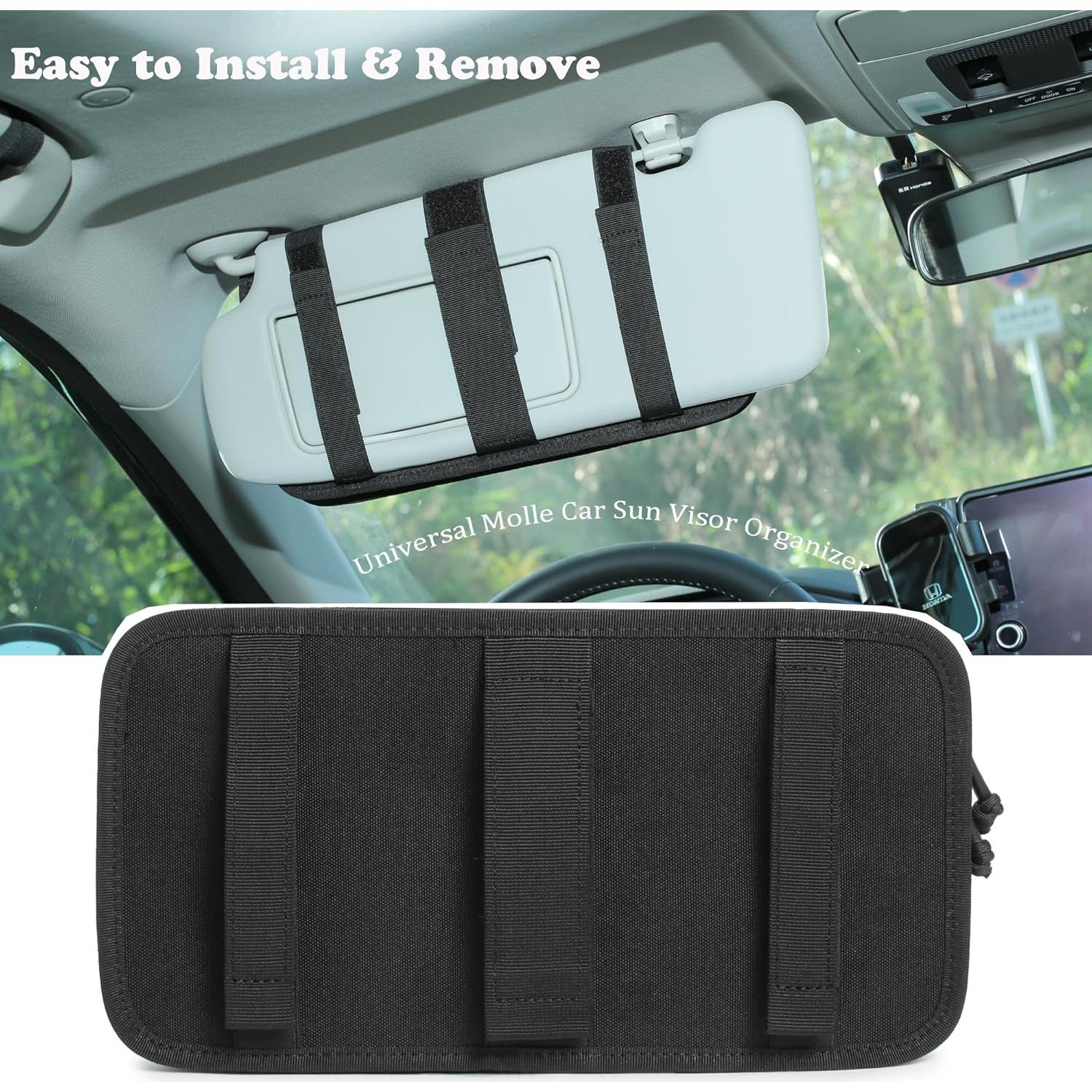 Organizador de Visera de Coche Molle Katadem CSV-C 34x19cm