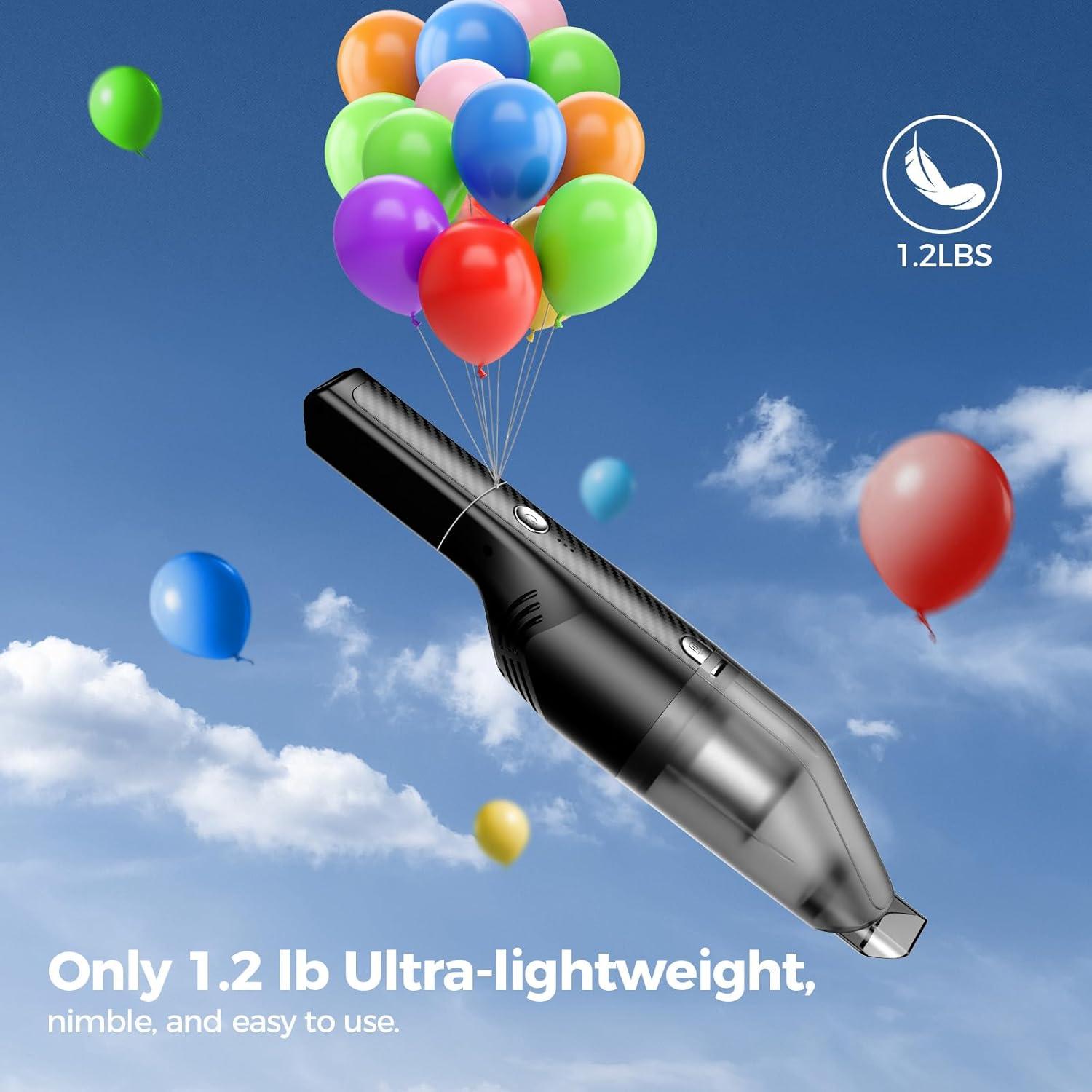 Aspiradora de Mano Inalámbrica Antaha SV17 11000Pa 0.54kg