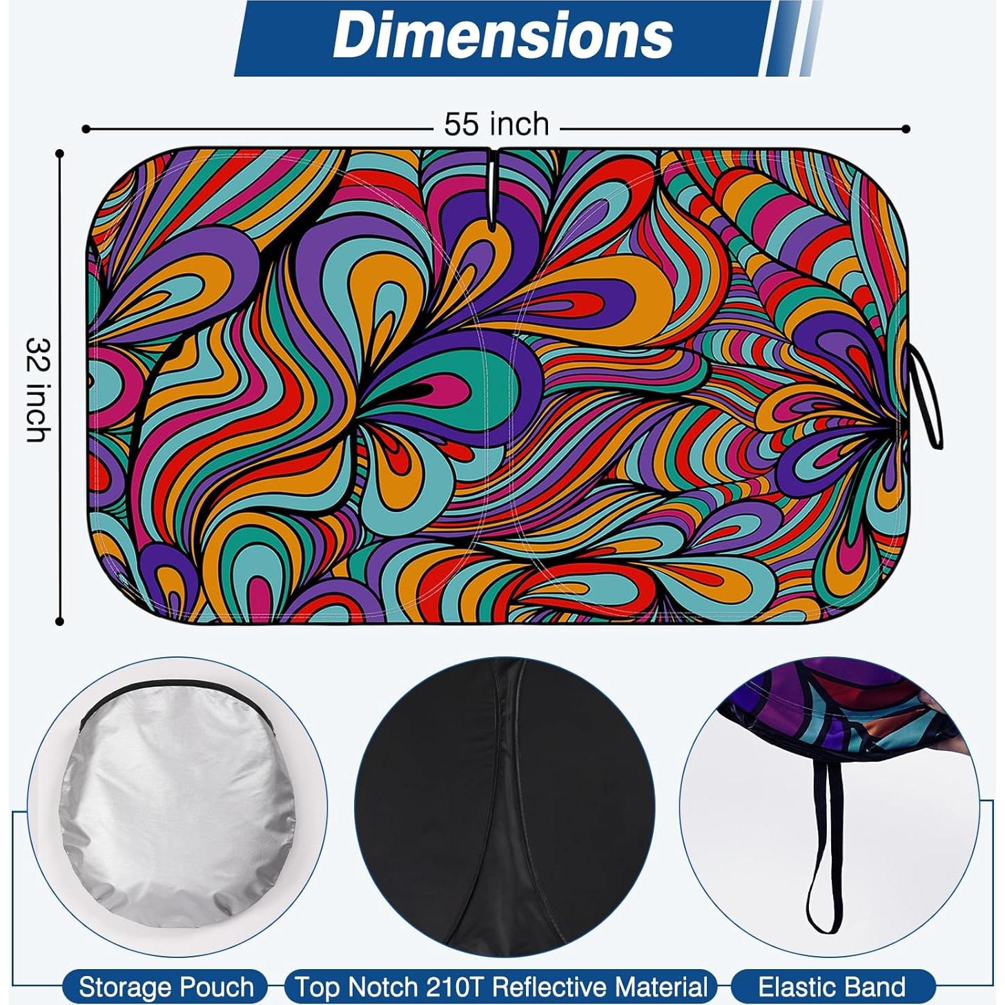 Protector Solar Parabrisas Coche Pleneal 139.7x80 cm