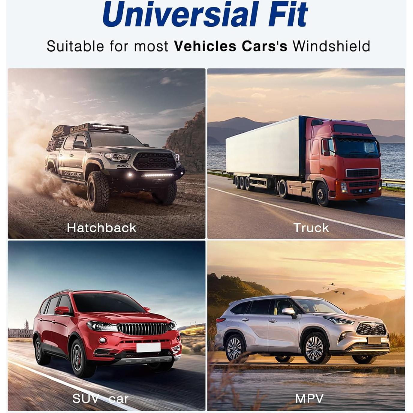 Protector Solar Parabrisas Coche Pleneal 139.7x80 cm