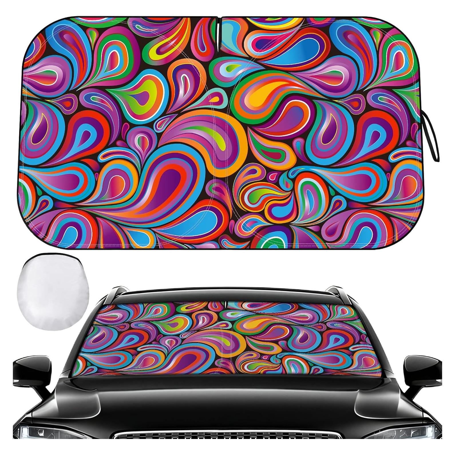 Protector Solar Parabrisas Coche Loiyadn 139.7x81.3 cm