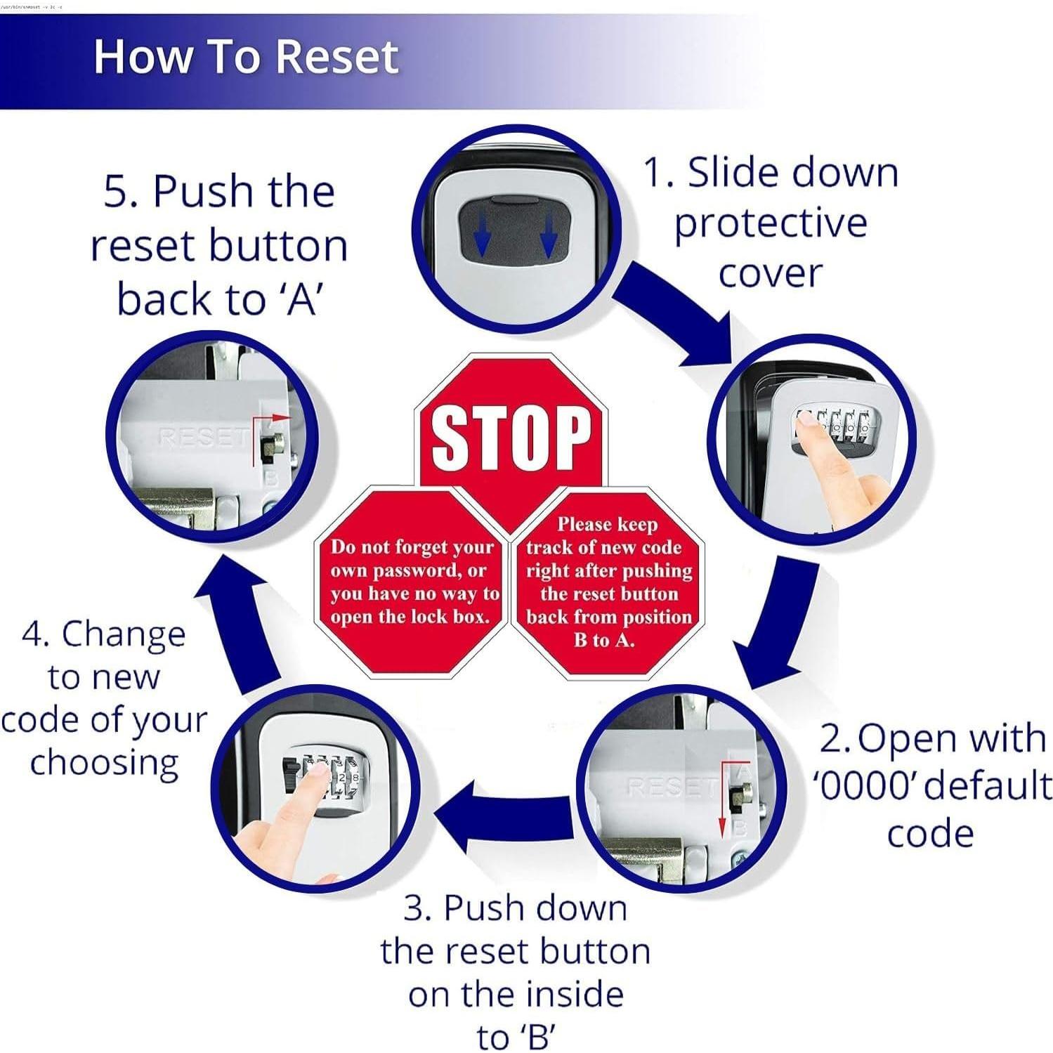 Caja de Seguridad para Llaves Fortis Lock YH2090 Gris