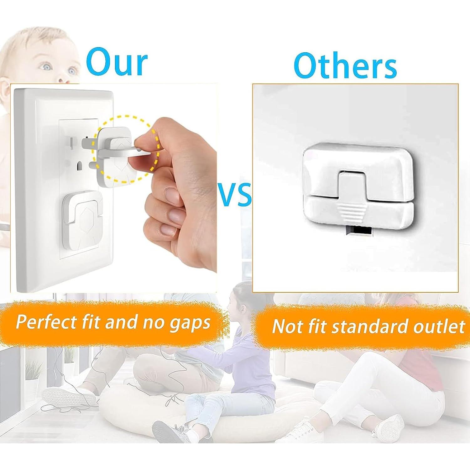 Cubiertas de Enchufes de Seguridad Shycool - Paquete 60 Unidades