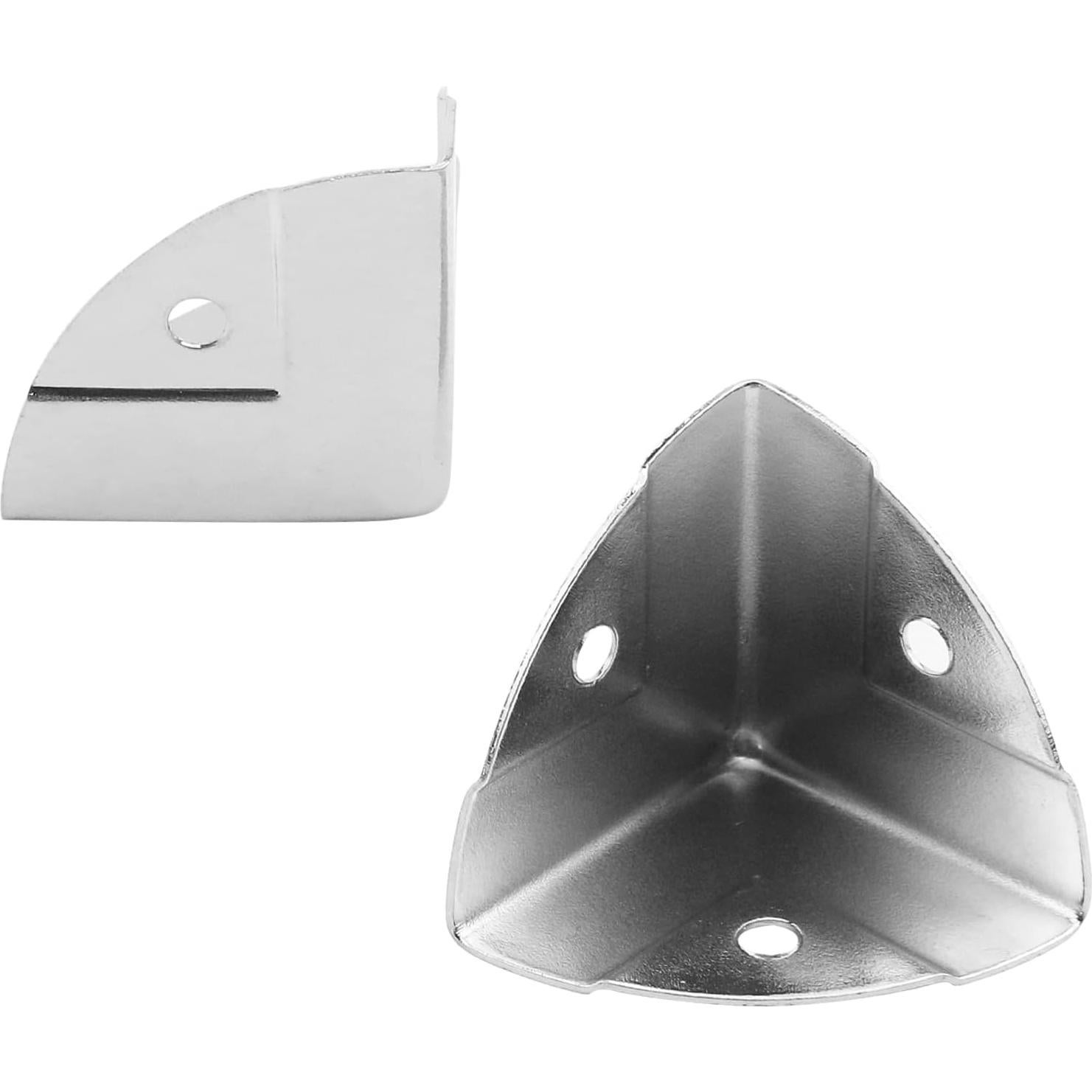 Protectores de Esquinas de Hierro T Tulead - 8 Piezas Plata