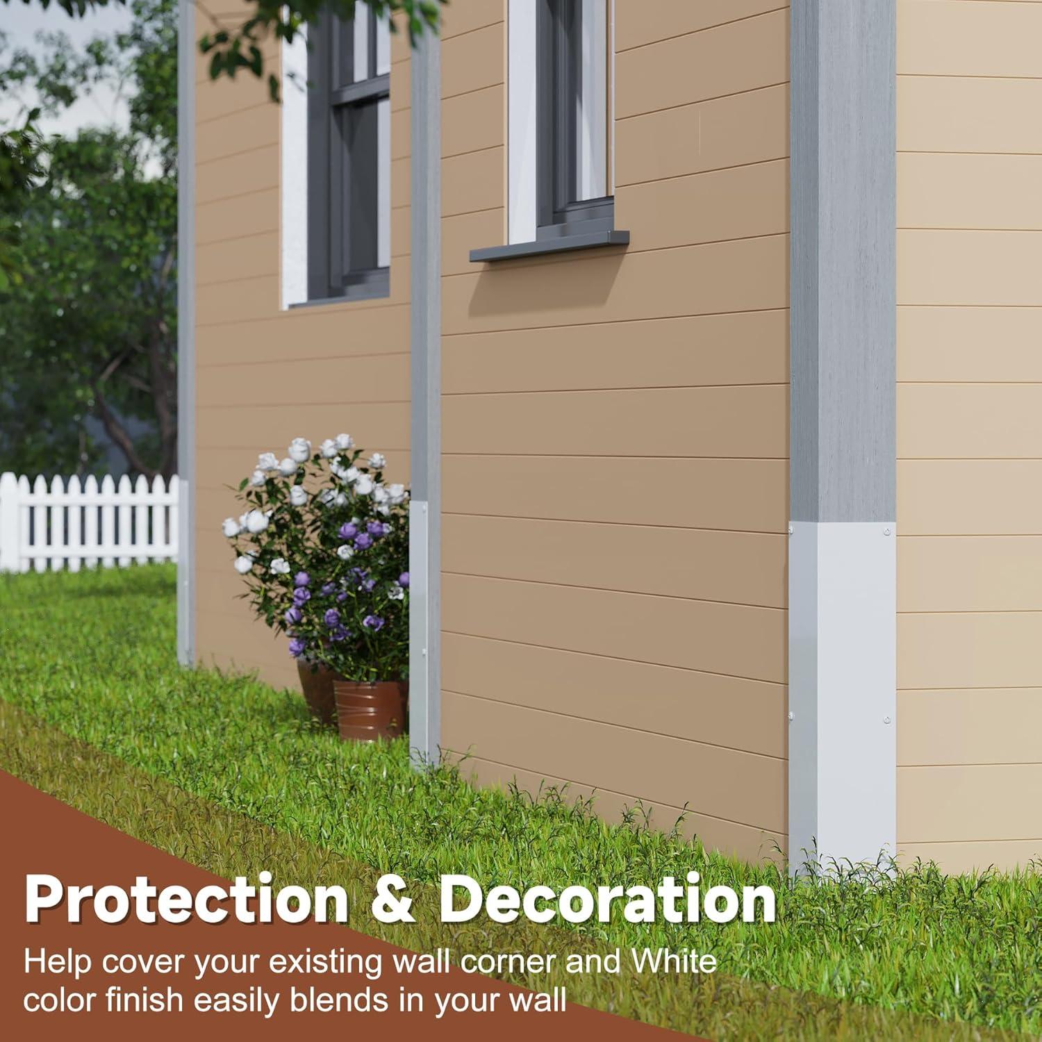 Protectores de Esquina de Aluminio BJADE 2 Piezas 40 cm