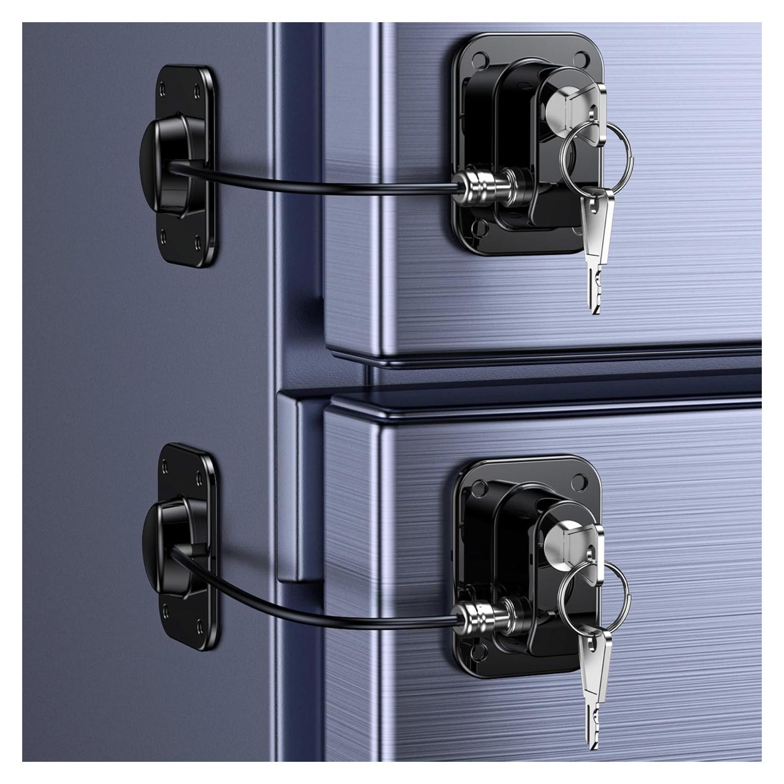 Cerraduras de Refrigerador para Niños Wilbeva - 2 Paquete