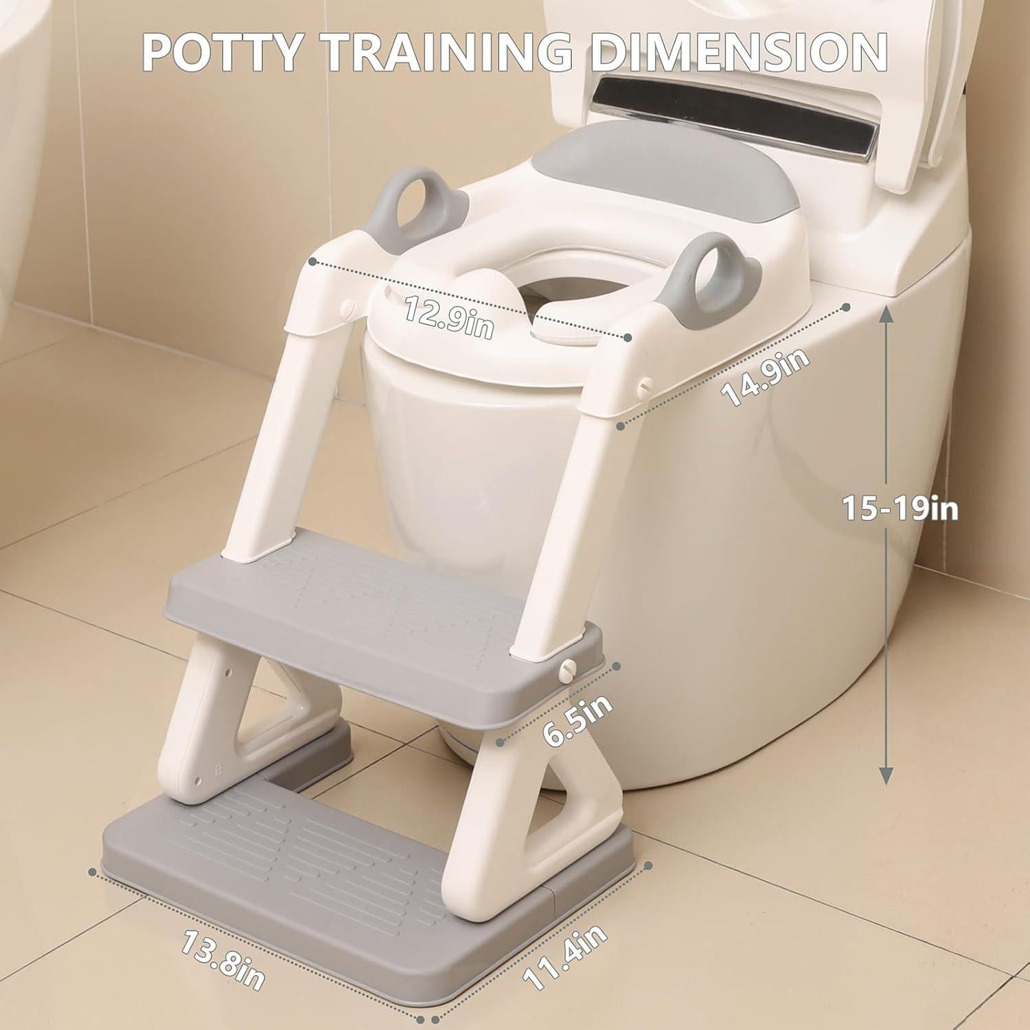 Asiento de Entrenamiento para Baño Mangohood MTT5 Gris